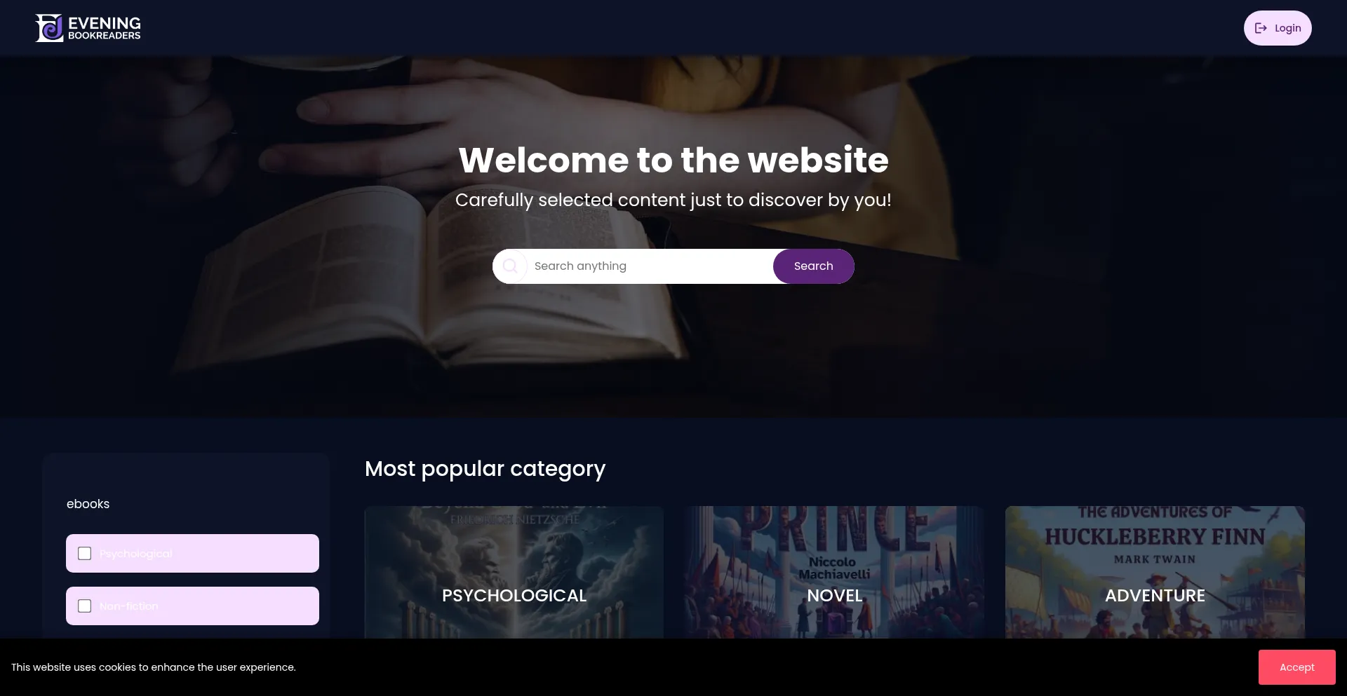 Eveningbookreaders.com