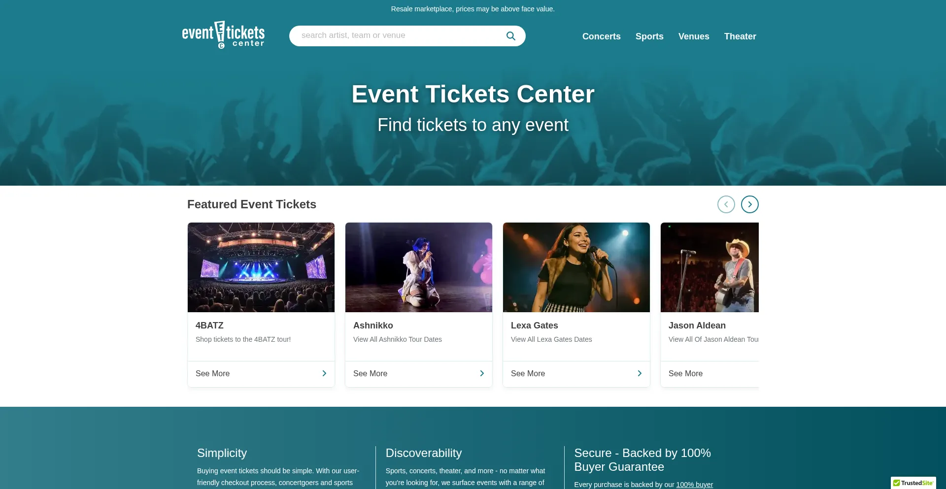 ¿És Seguro y Confiable Eventticketscenter.com?