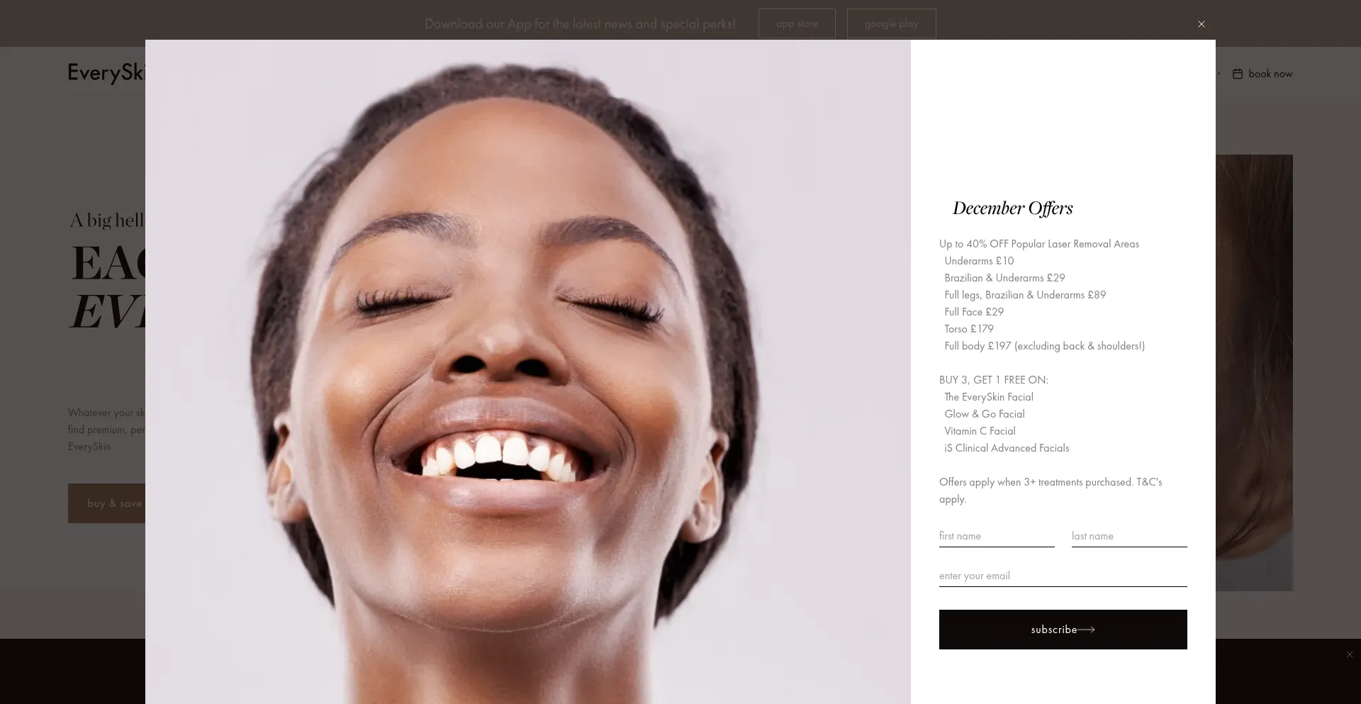 Everyskinclinics.co.uk