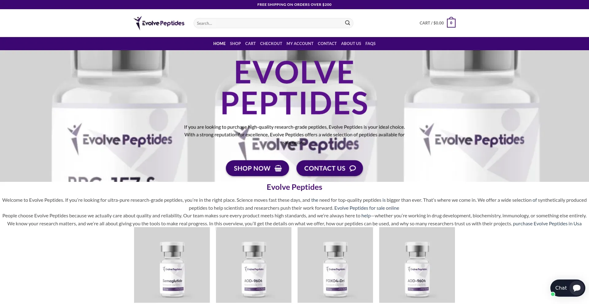 Evolvepeptidess.com