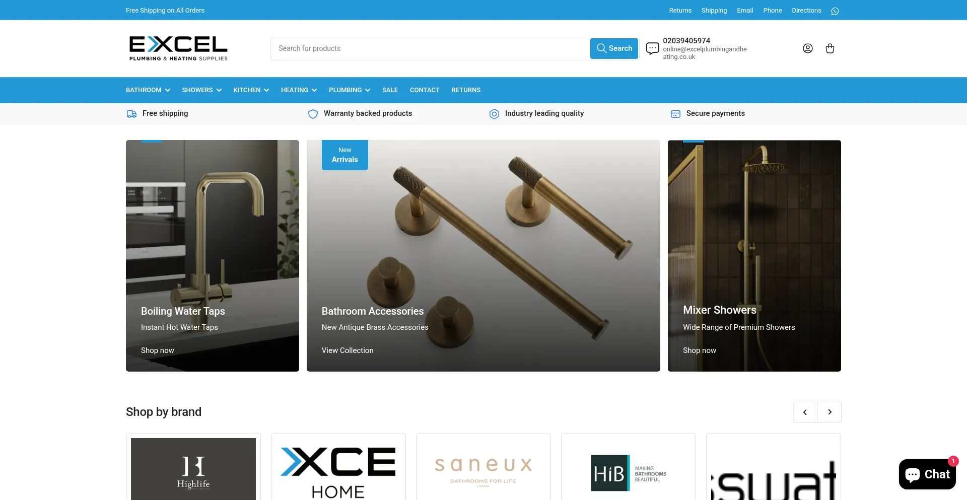 Excelplumbingandheating.co.uk