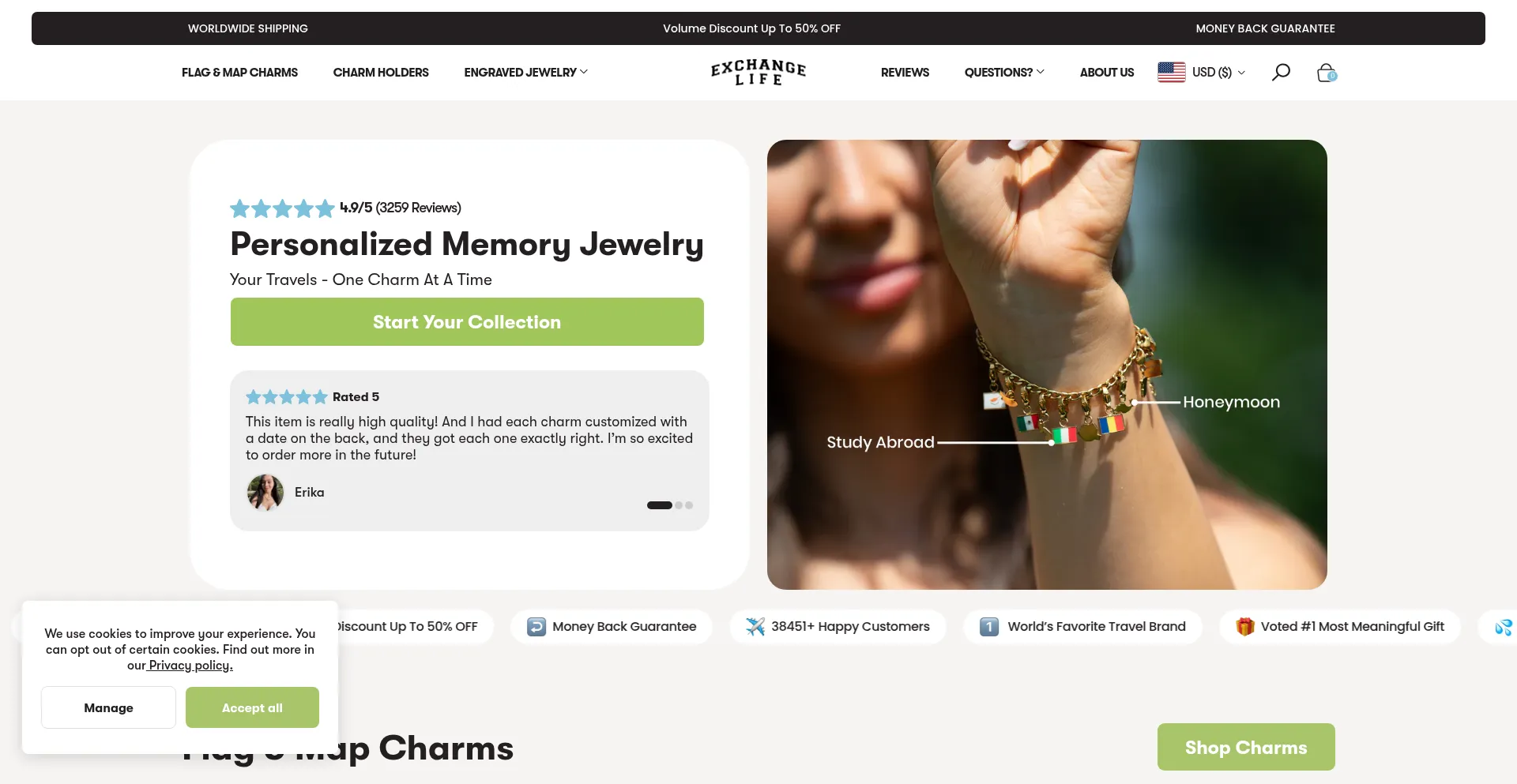 Exchange-life.com Screenshot