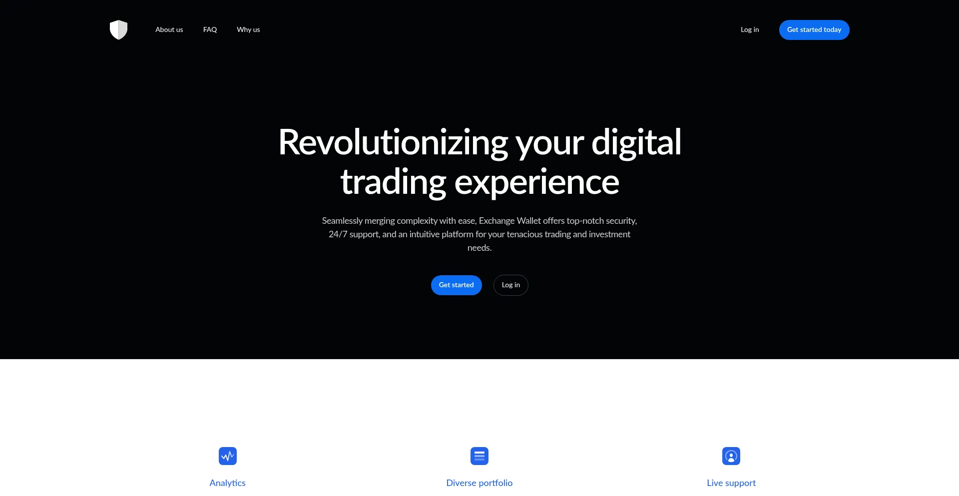 Exchangewallet.net Screenshot