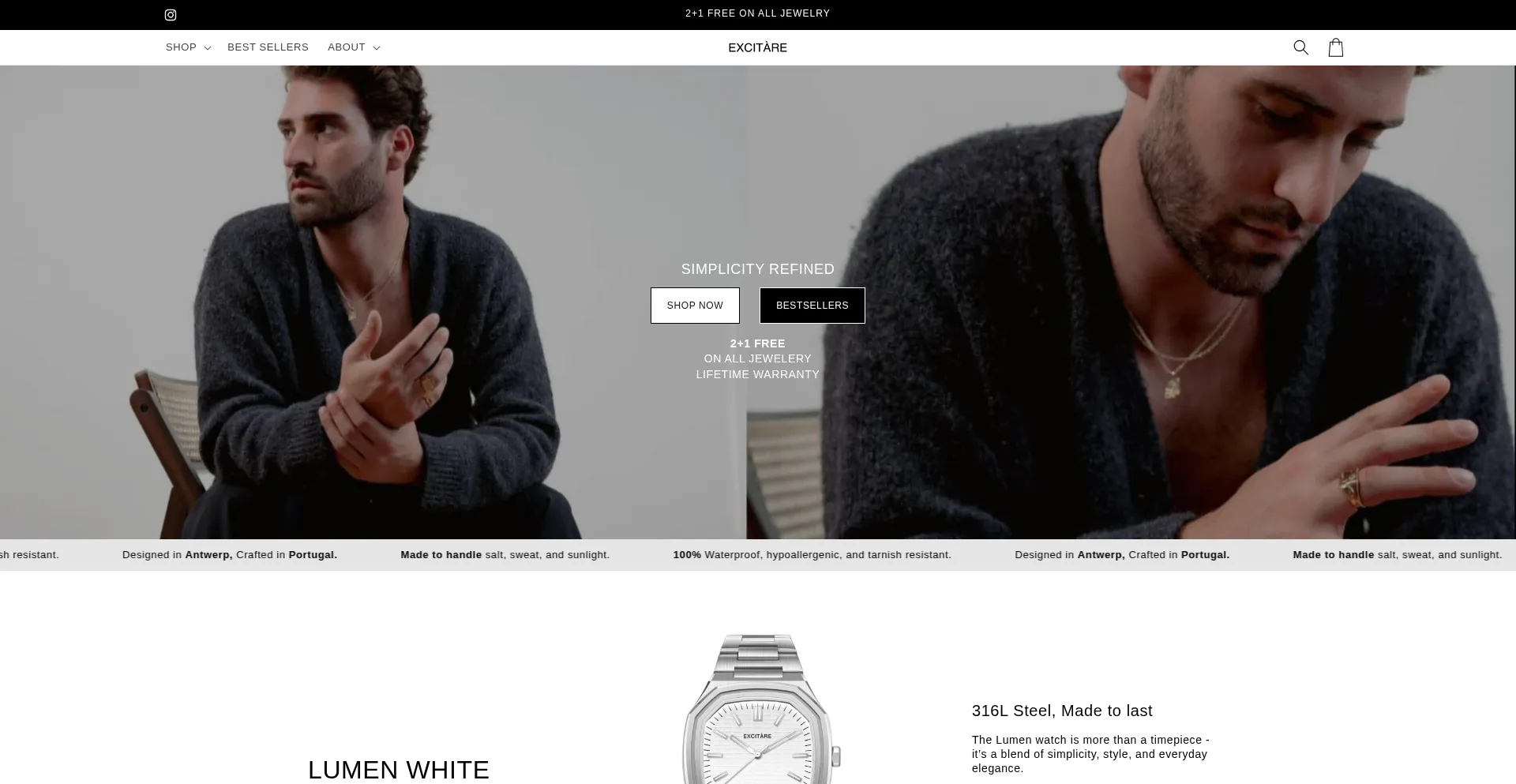 Excitarestudios.com Screenshot