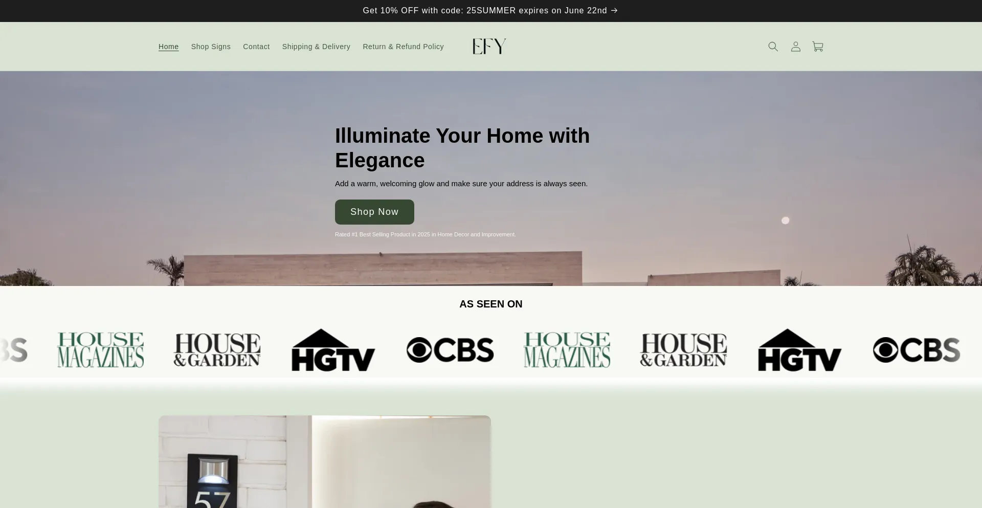 Website screenshot of Exclusivesforyou.com
