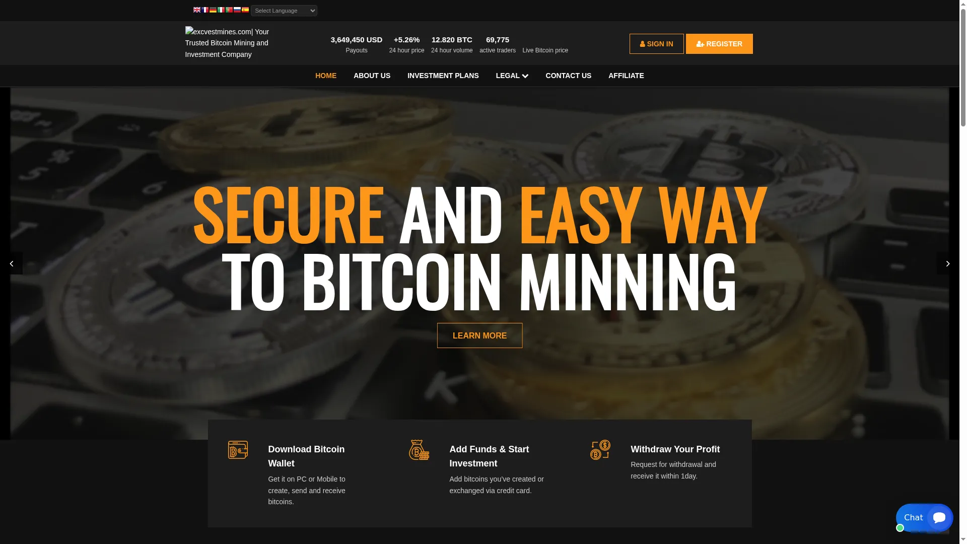 Excves-mins.pro