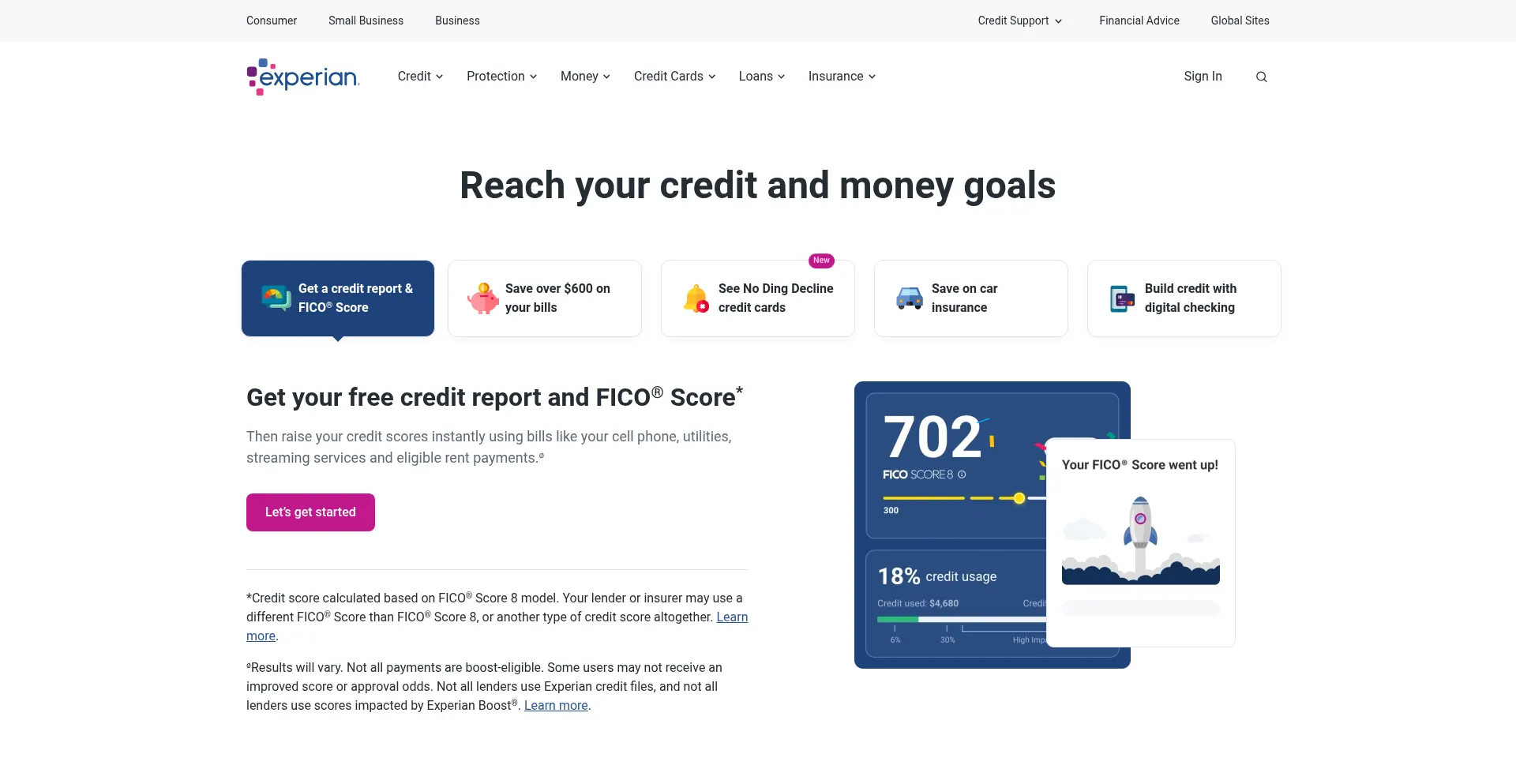 ¿És Seguro y Confiable Experian.com?