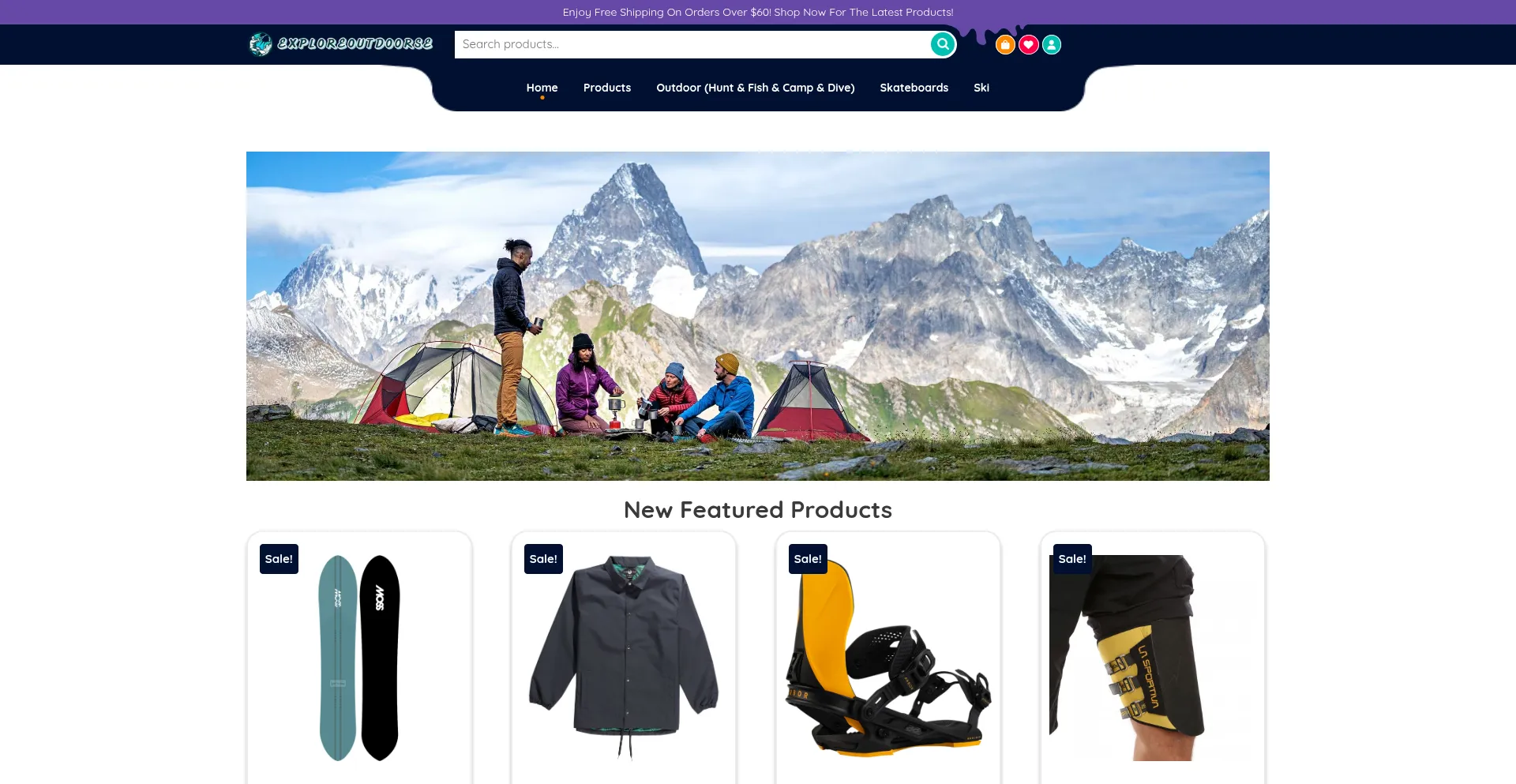 ¿És Seguro y Confiable Exploreoutdoorse.com?