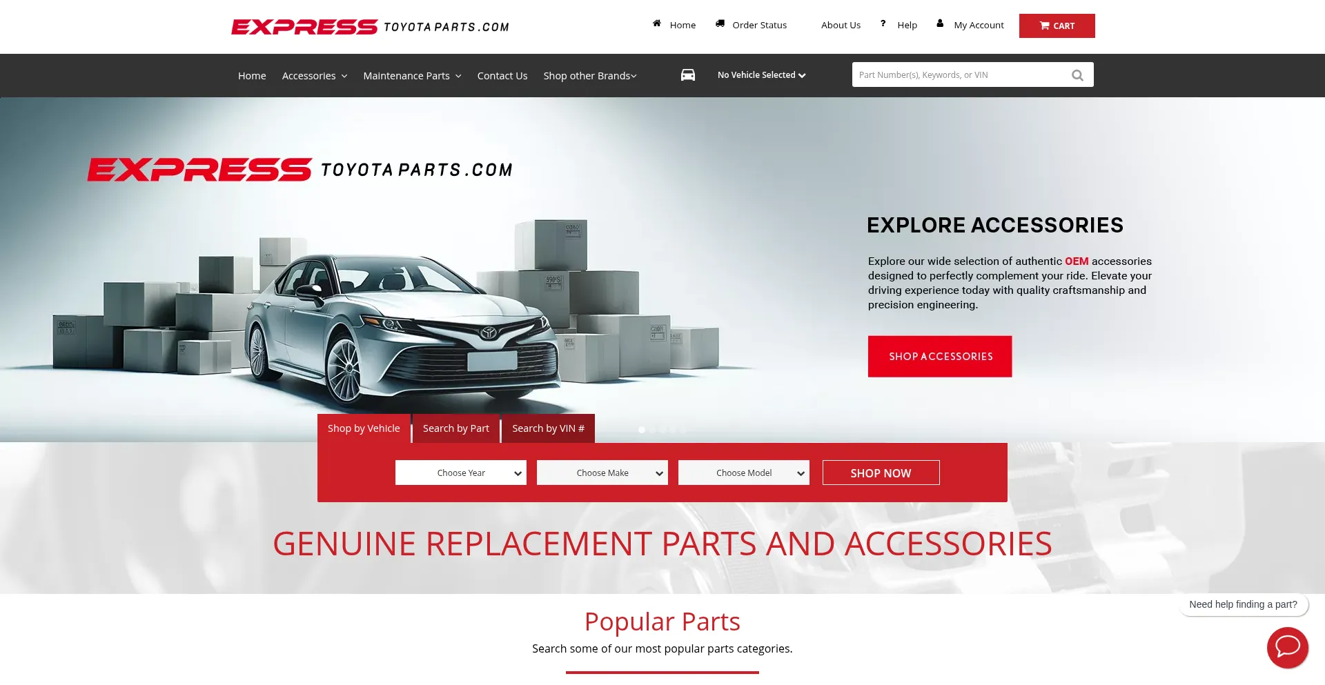 ¿És Seguro y Confiable Expresstoyotaparts.com?