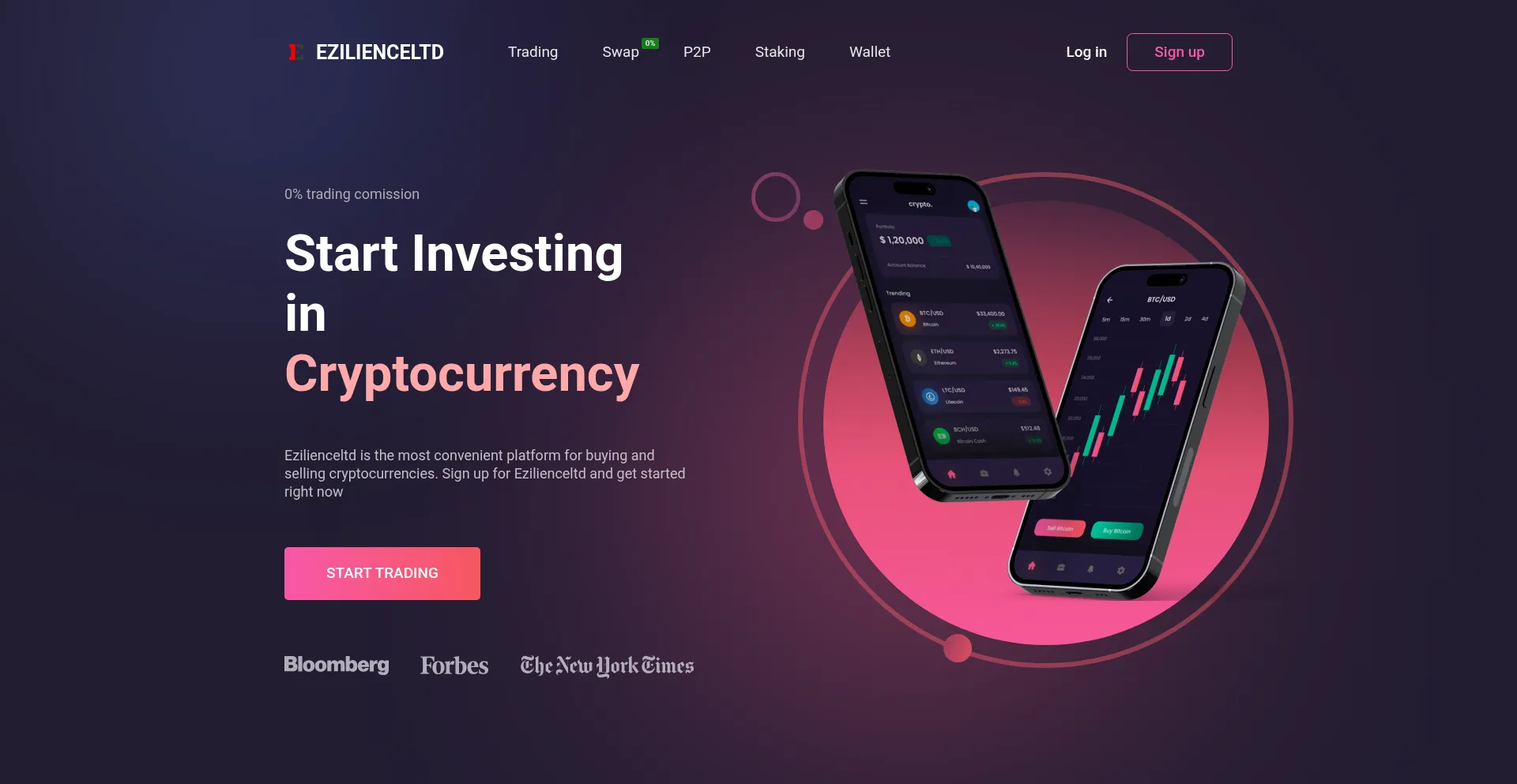 Website screenshot of Ezilienceltd.com