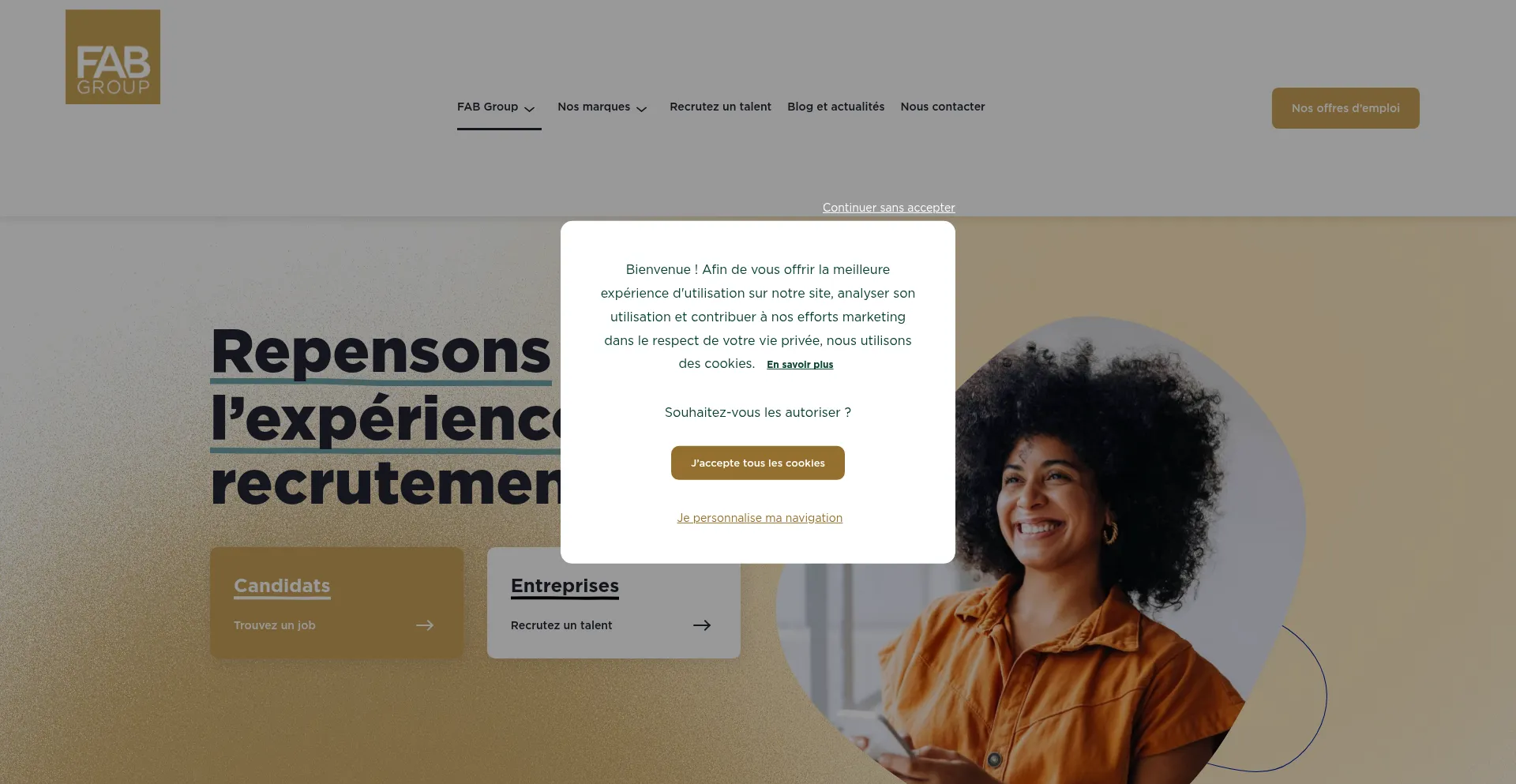 ¿És Seguro y Confiable Fab-group.fr?