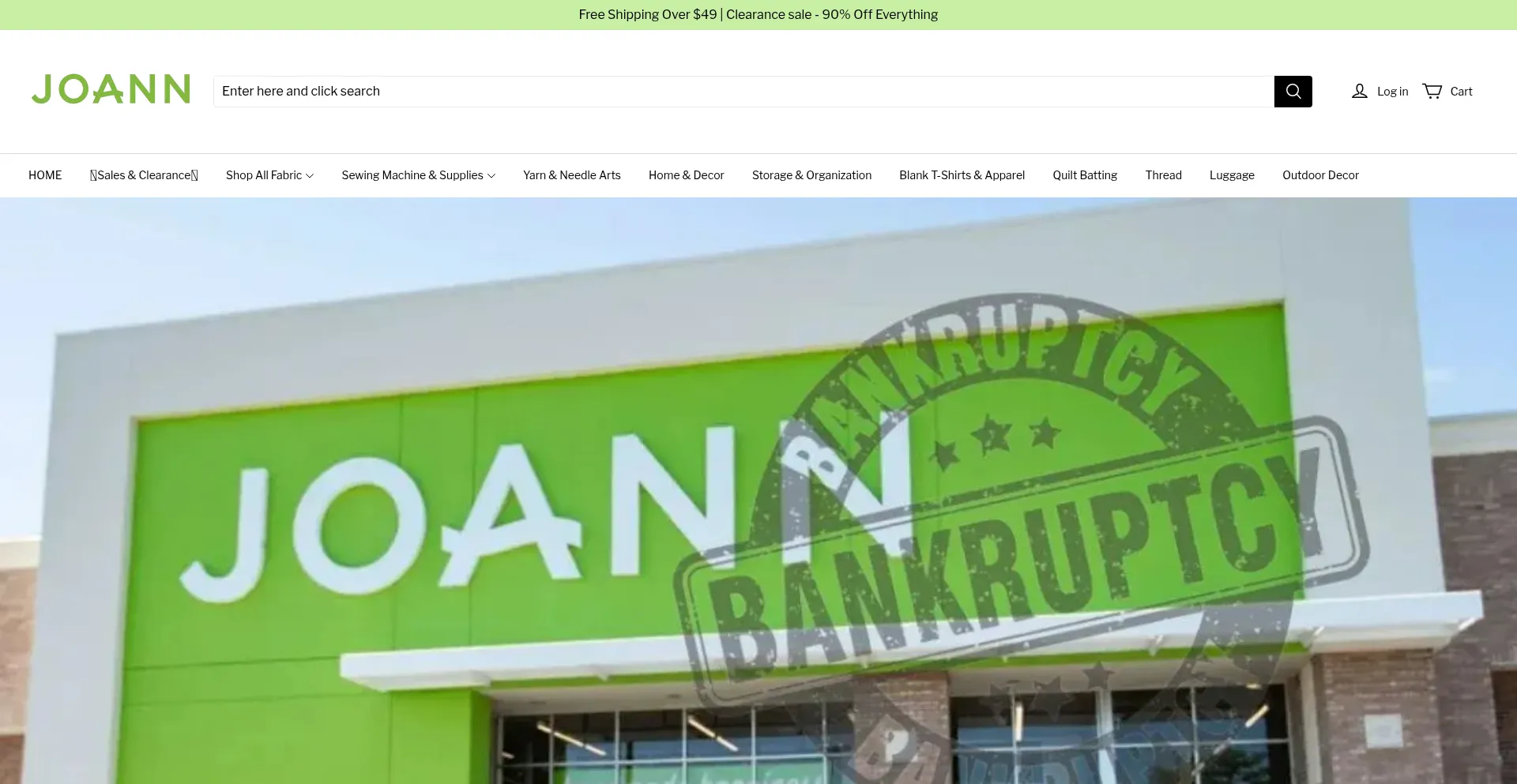 Website screenshot of Fabrixx.shop