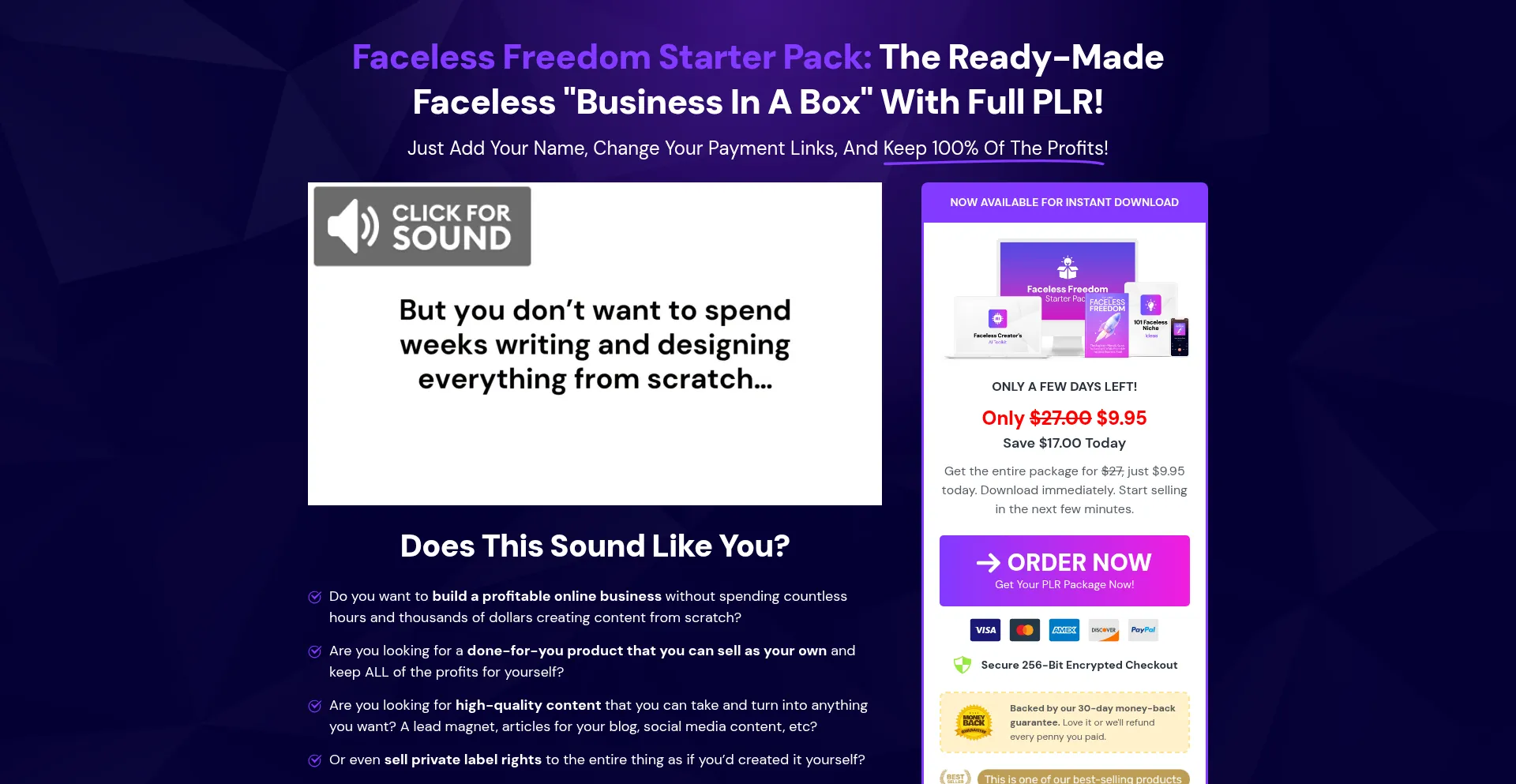 Facelessfreedomstarterpack.com