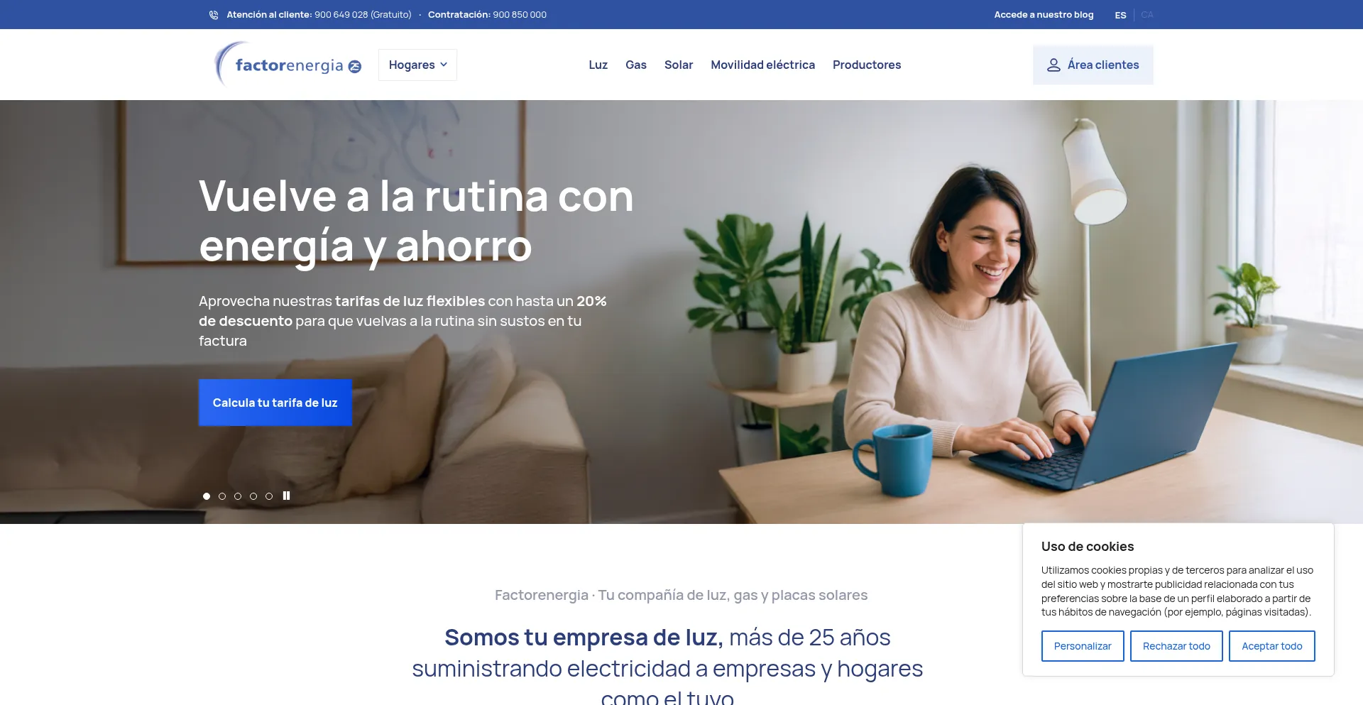 ¿És Seguro y Confiable Factorenergia.com?