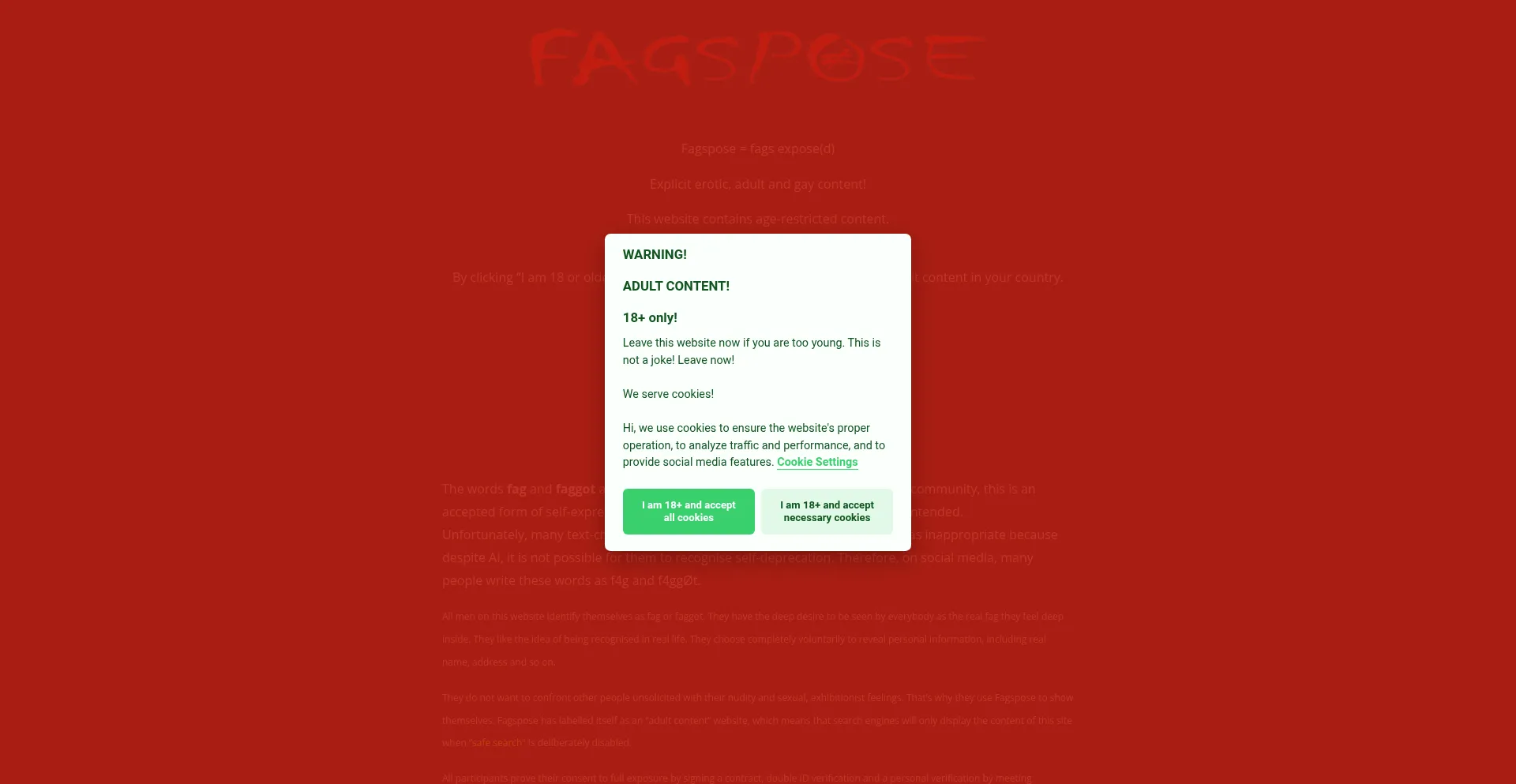 ¿És Seguro y Confiable Fagspose.com?