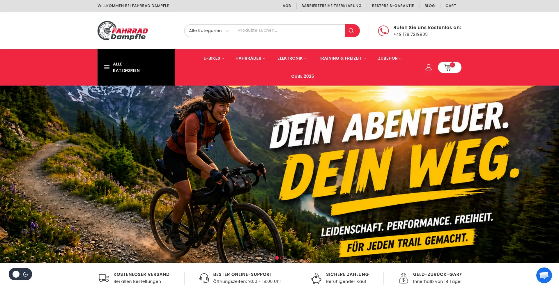Fahrraddampfle.de