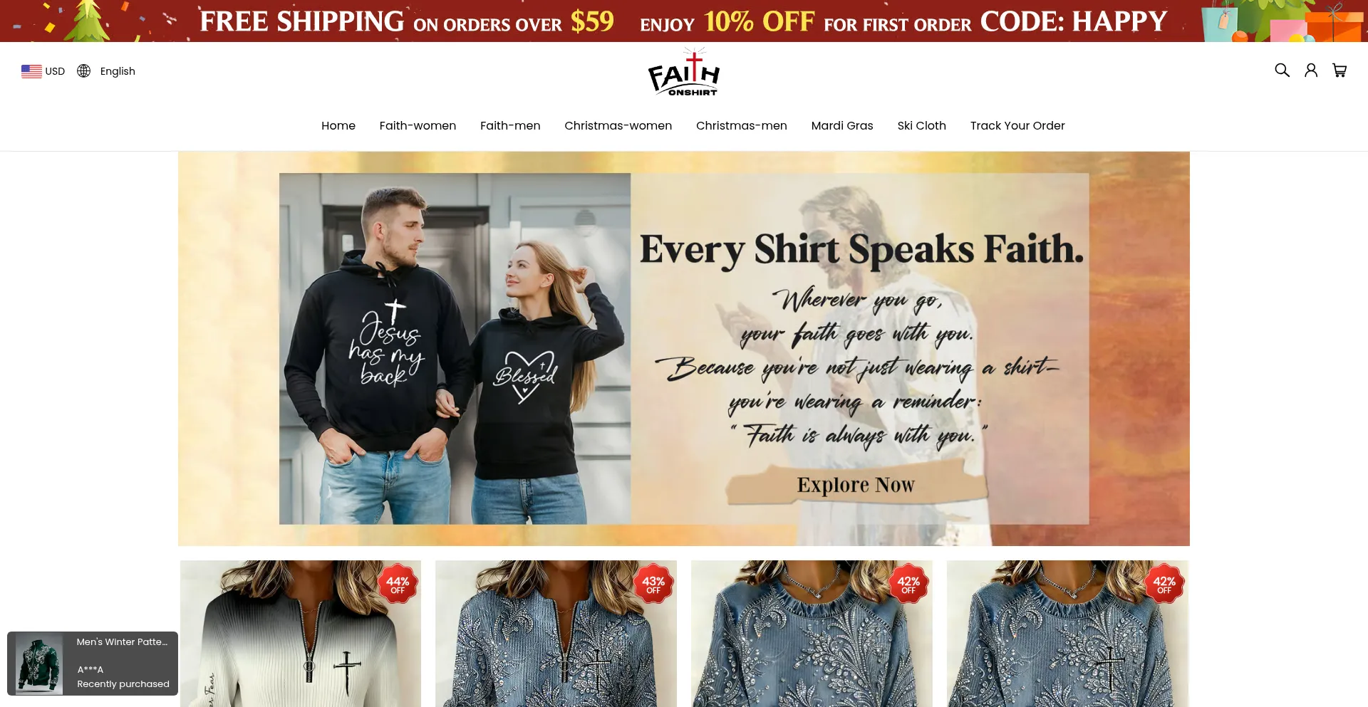 Faithonshirt.com
