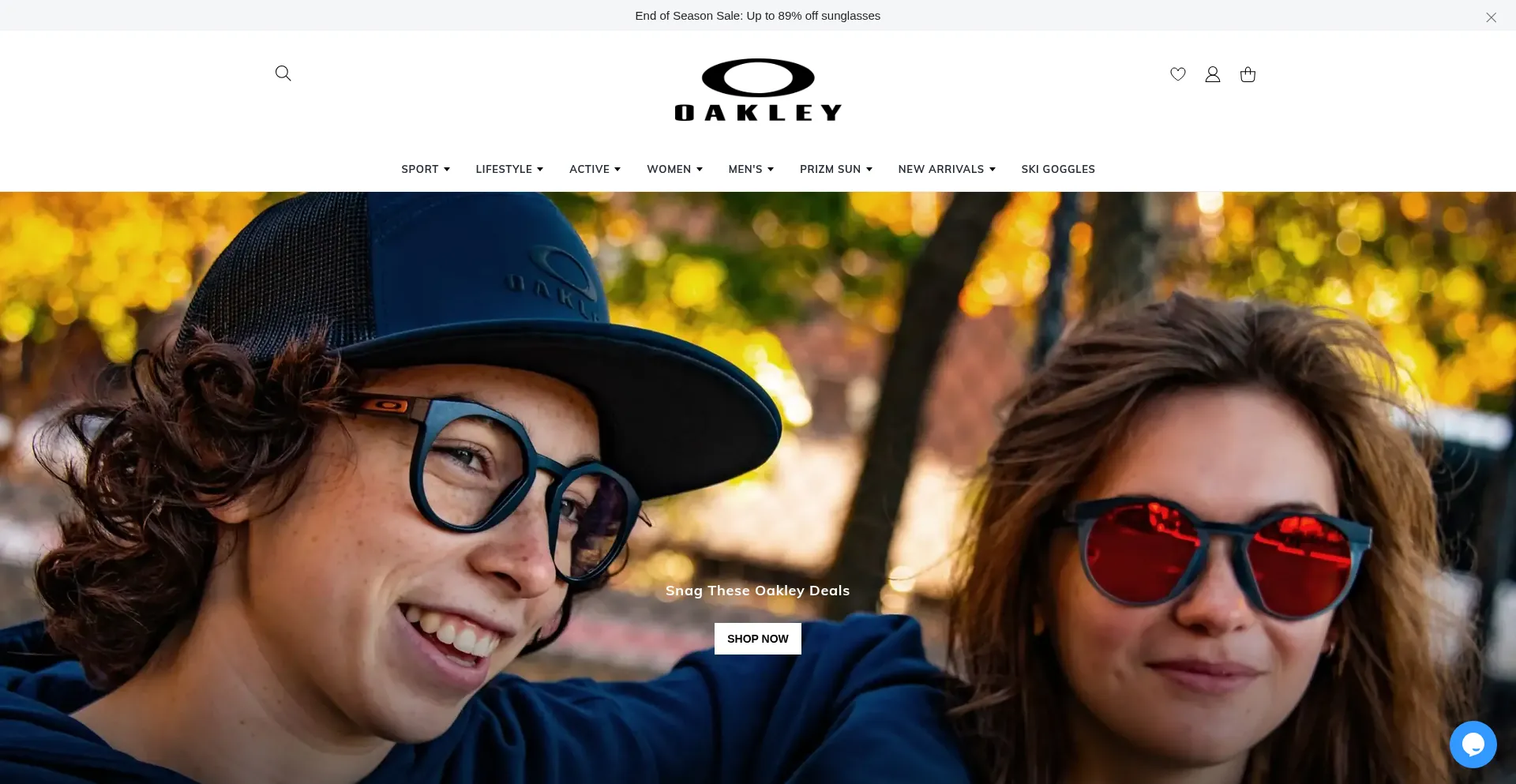 Fakeoakleysforcheap.com Screenshot