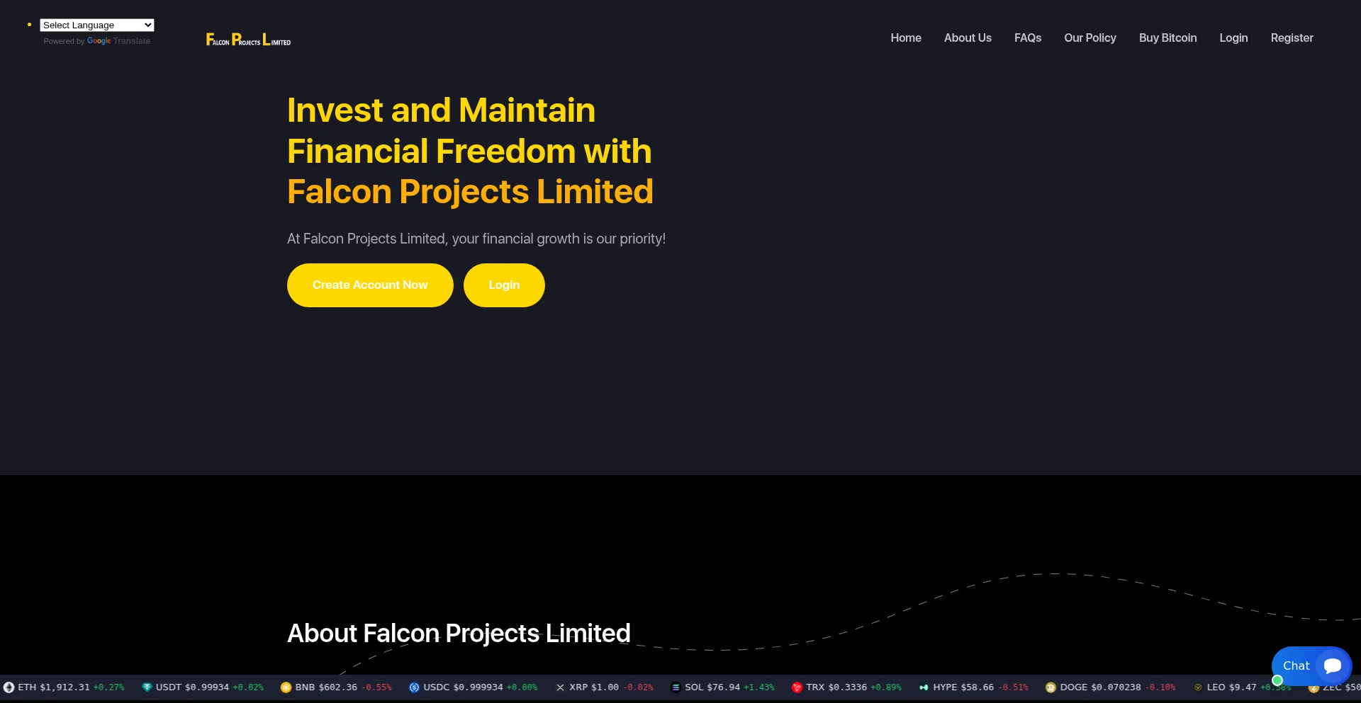 Falconprojectslimited.com