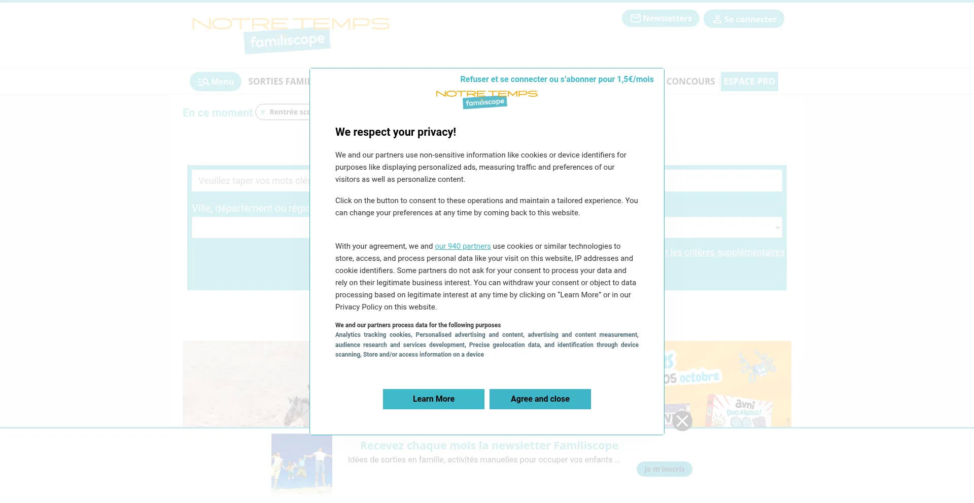 ¿És Seguro y Confiable Familles.com?