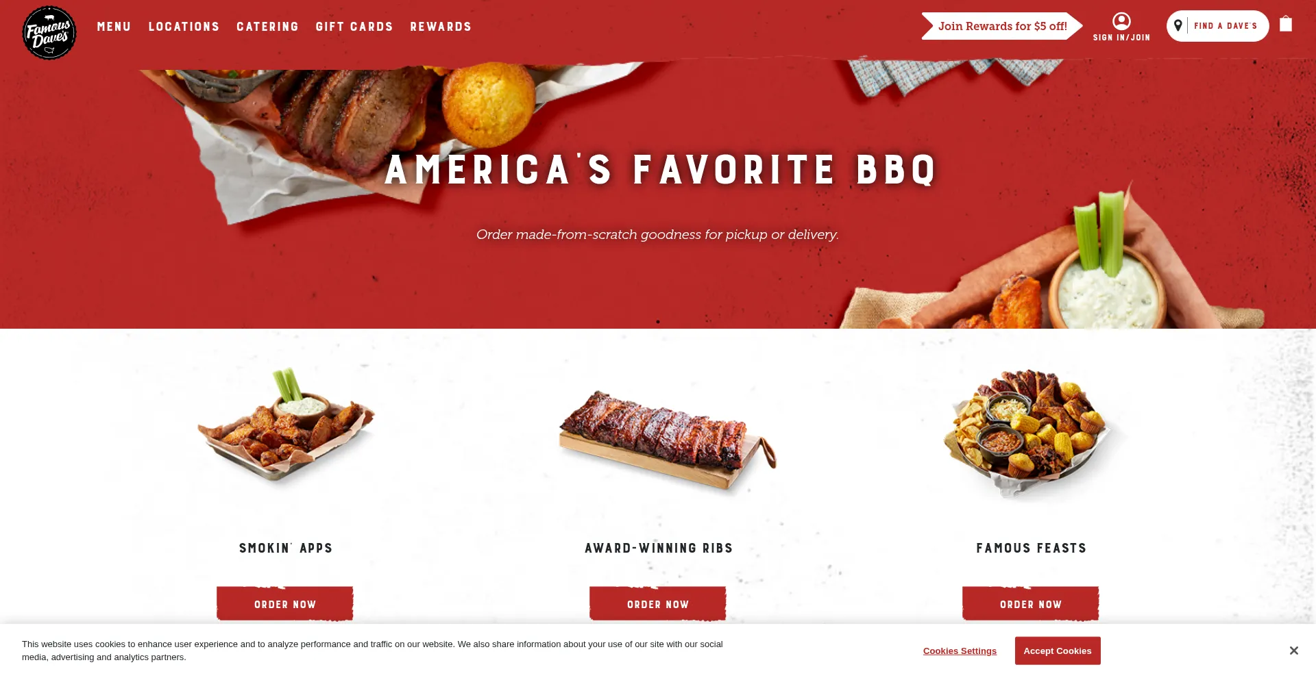 Famousdaves.com