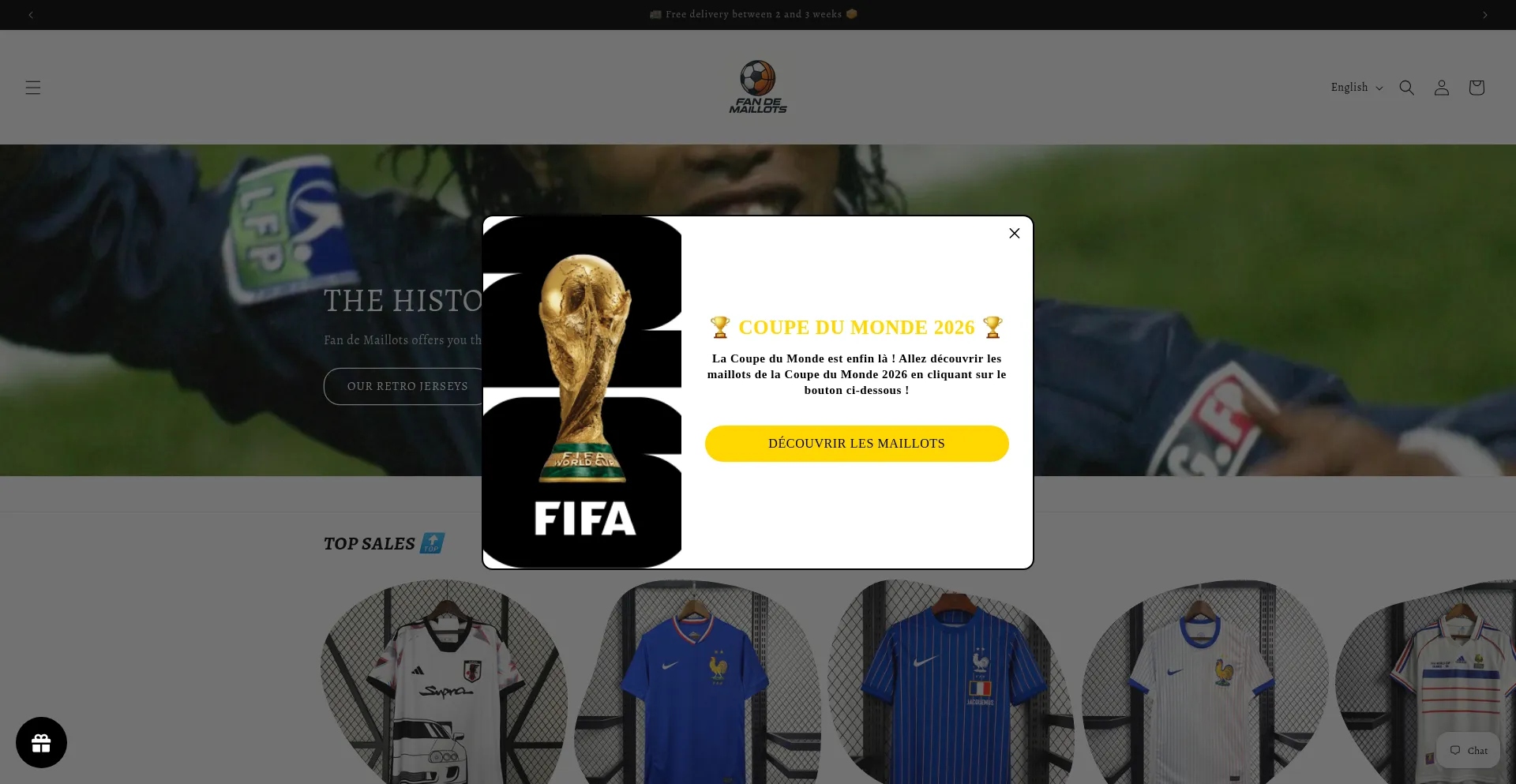 Fandemaillots.com