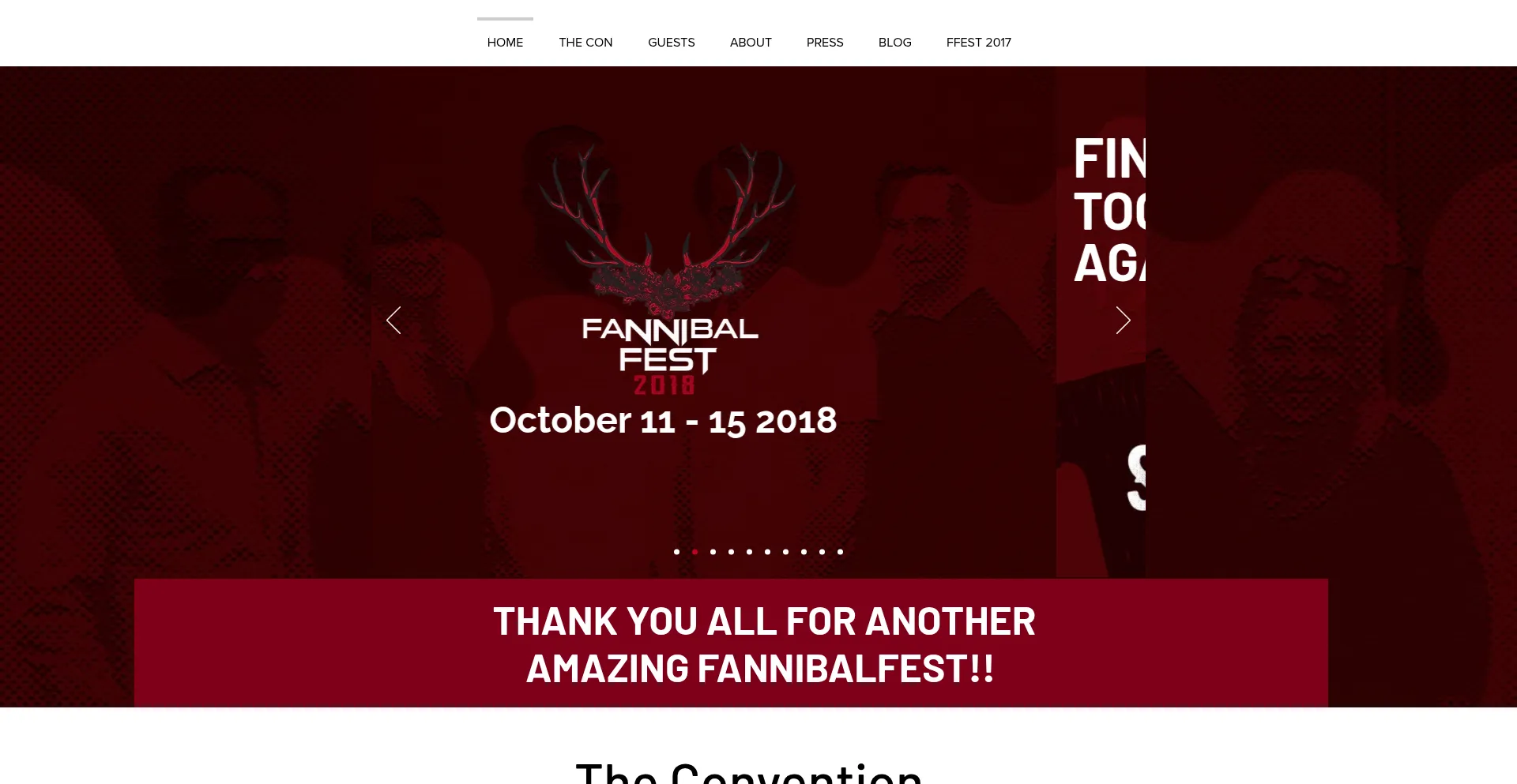 Fannibalfest.com Screenshot