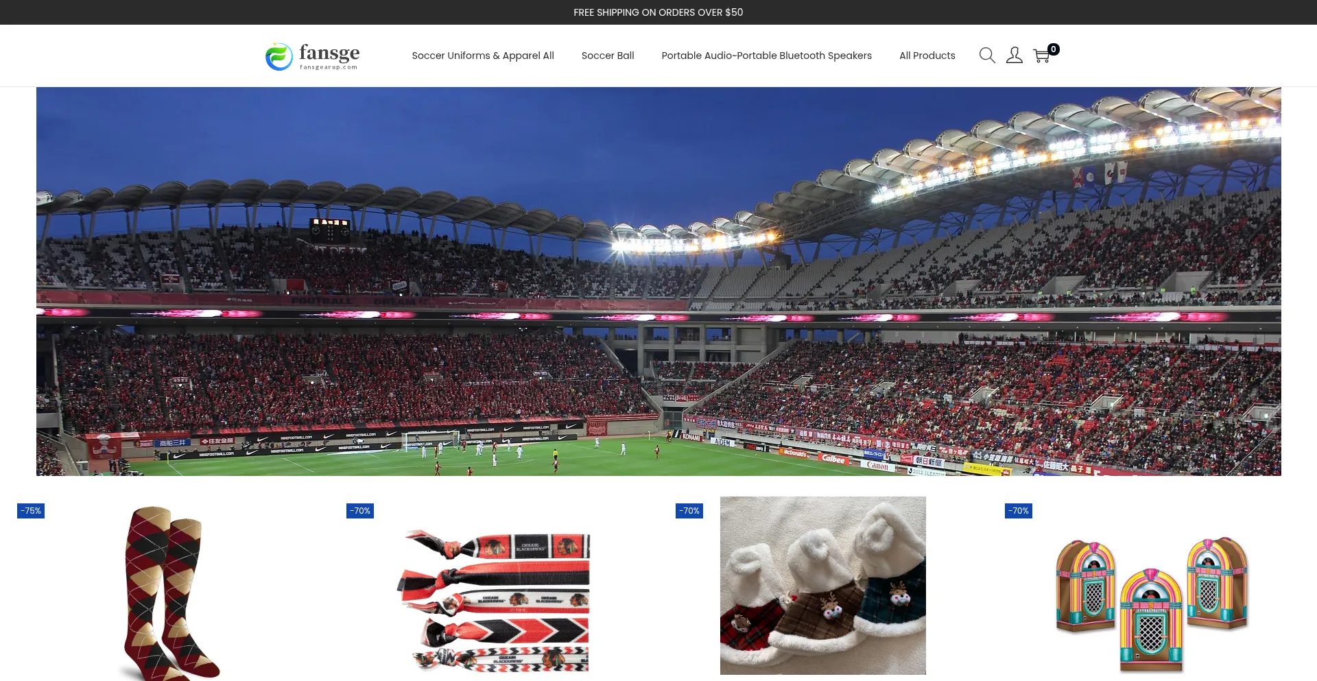 Fansgearup.com