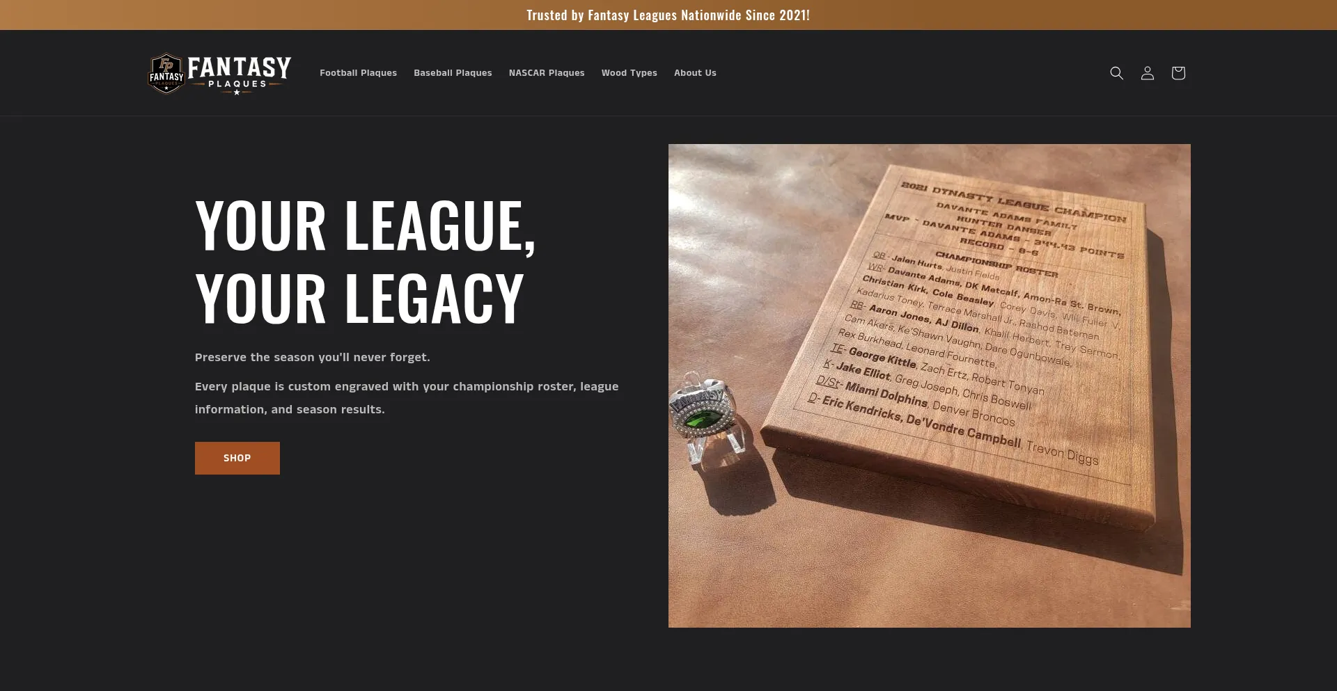 Fantasyplaques.com