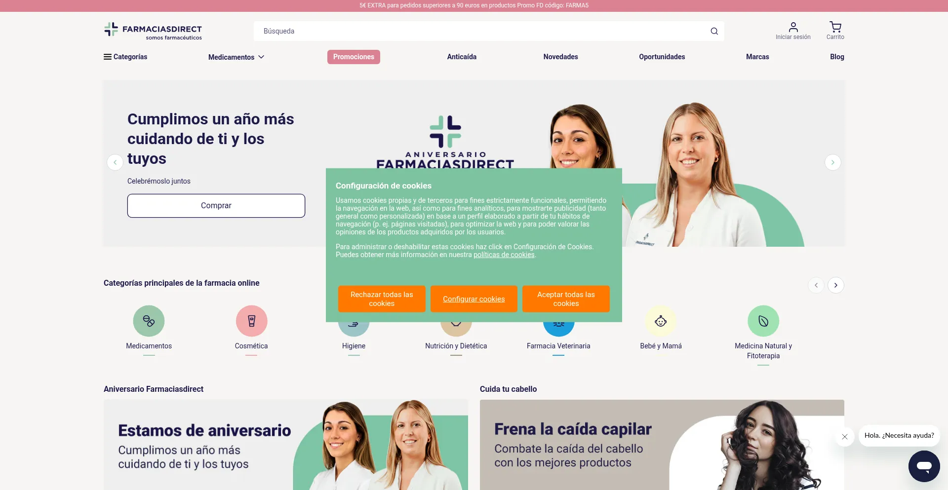 ¿És Seguro y Confiable Farmaciasdirect.com?