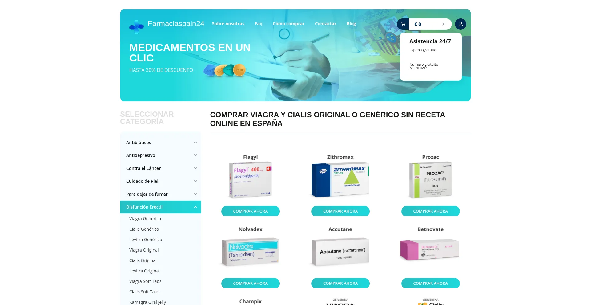 ¿És Seguro y Confiable Farmaciaspain24.com?