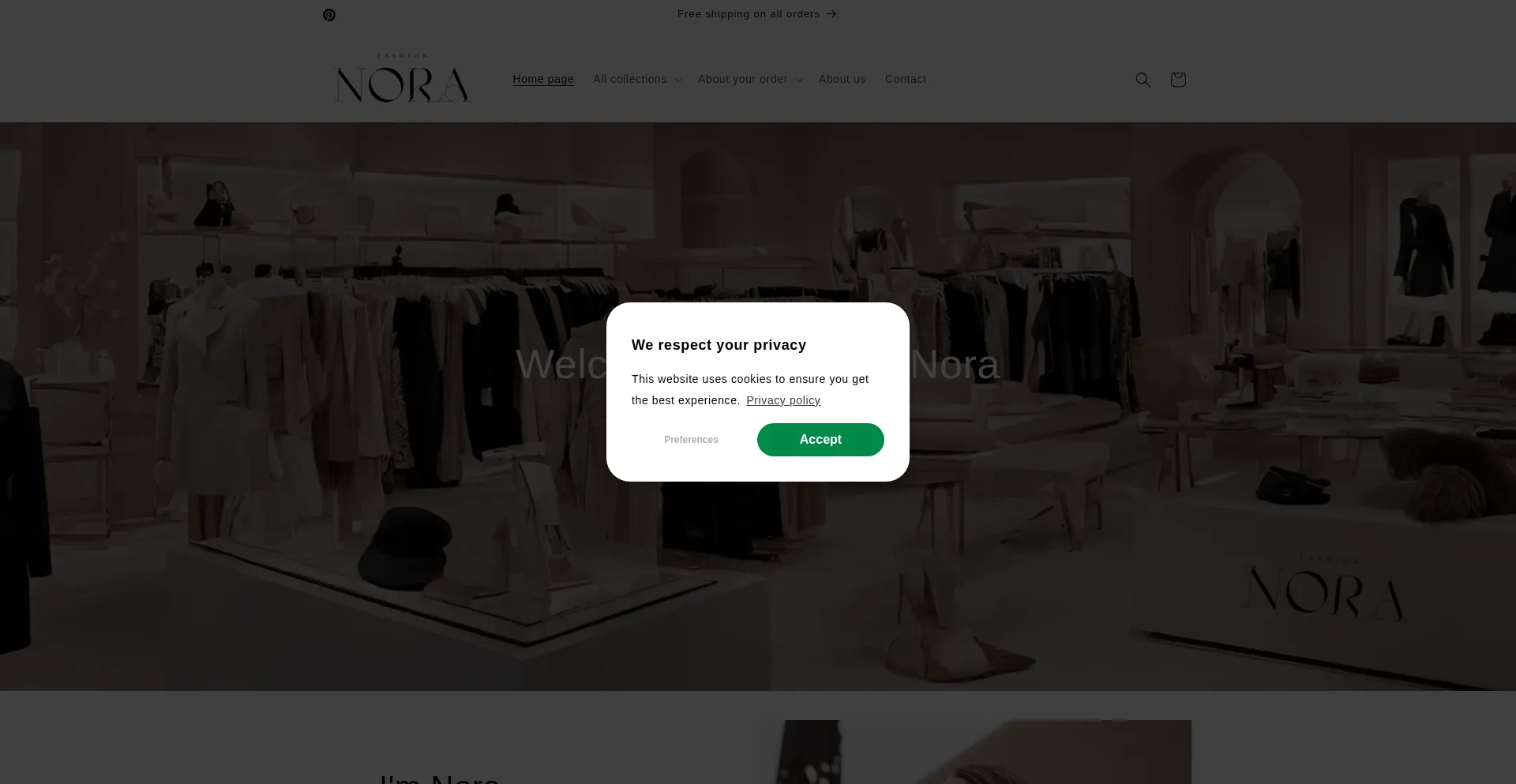 ¿És Seguro y Confiable Fashion-nora.com?