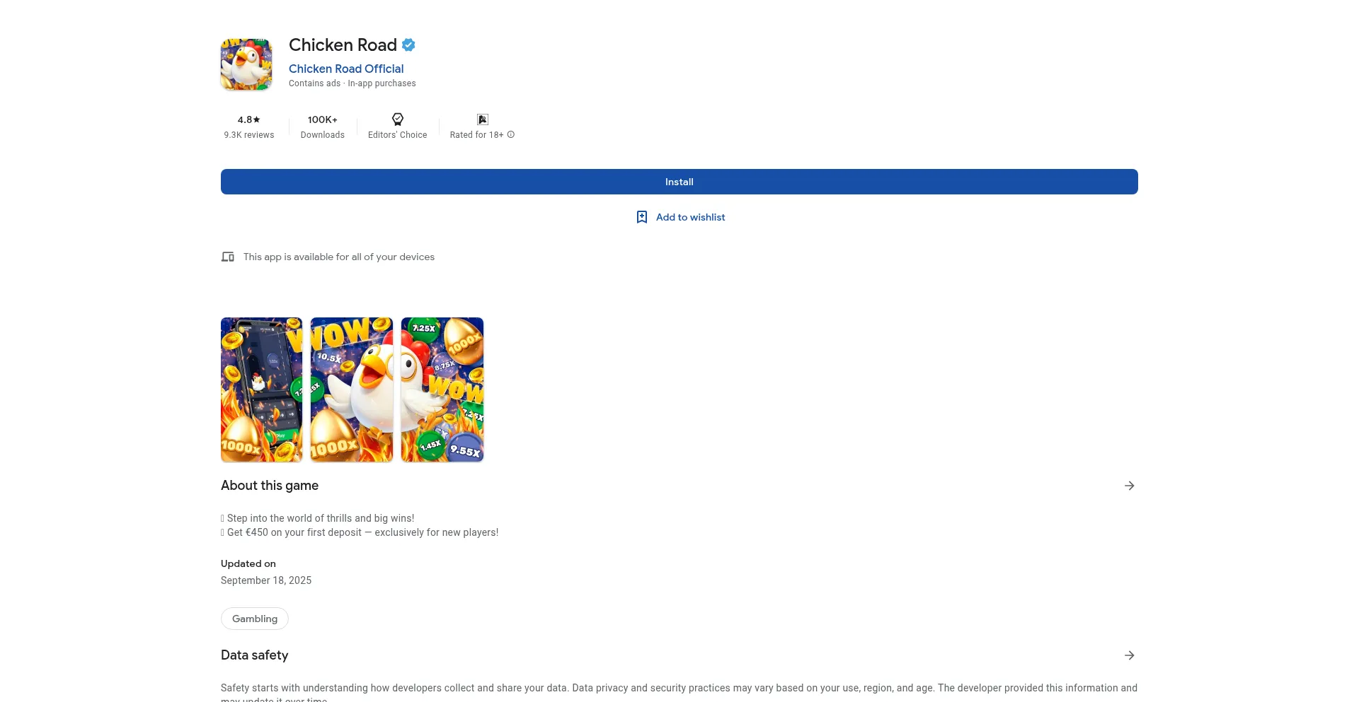 ¿És Seguro y Confiable Fast.chicken-road-two.net?