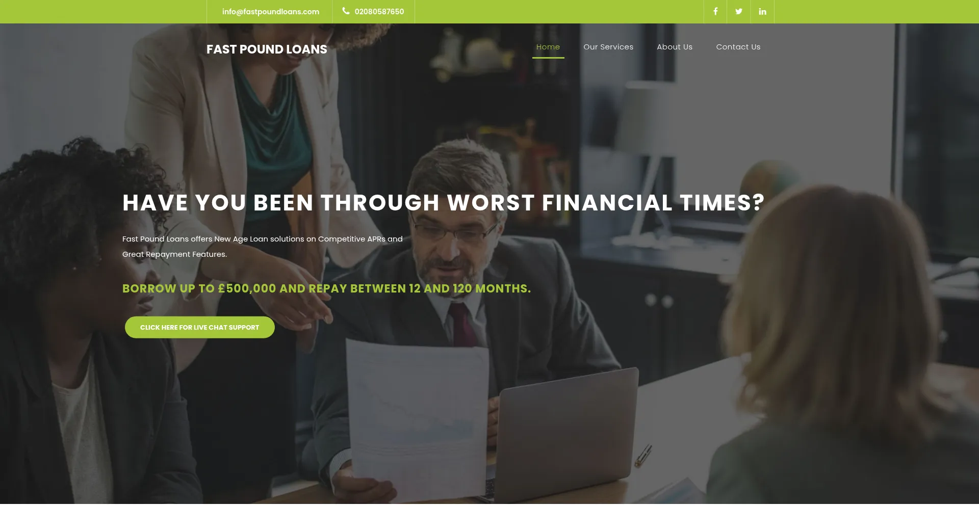 ¿És Seguro y Confiable Fastpoundloans.com?