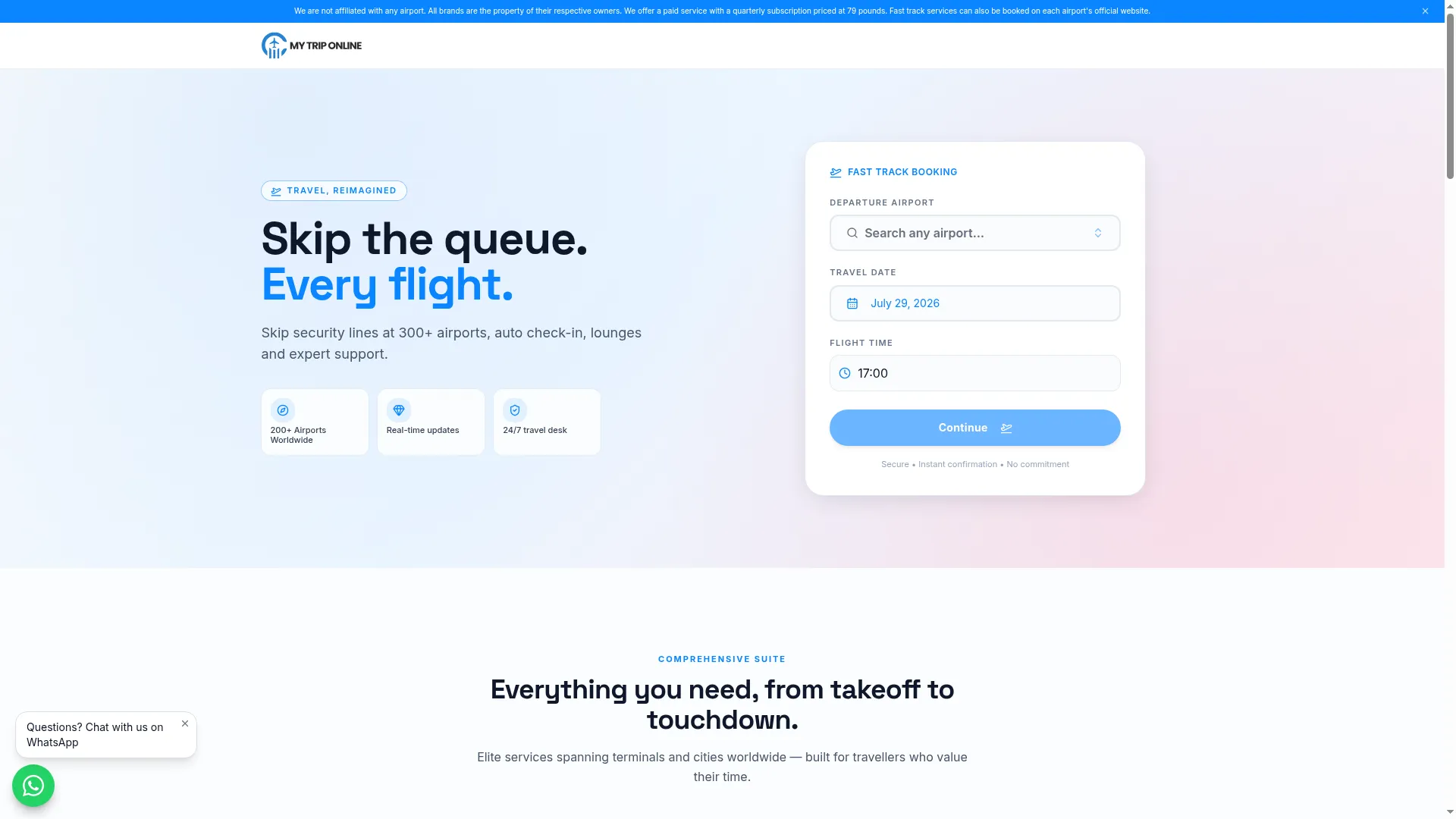 Fasttrack.my-trip-online.com