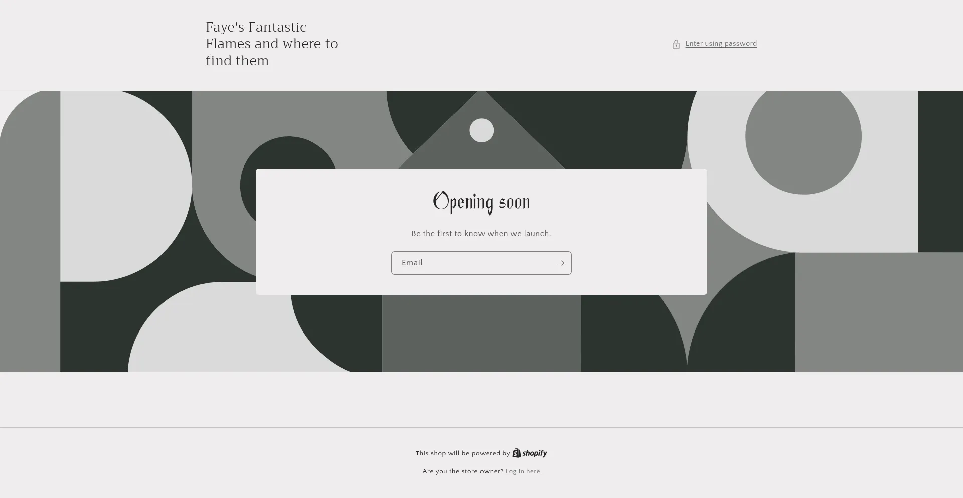 Website screenshot of Fayesfantasticflames.com.au