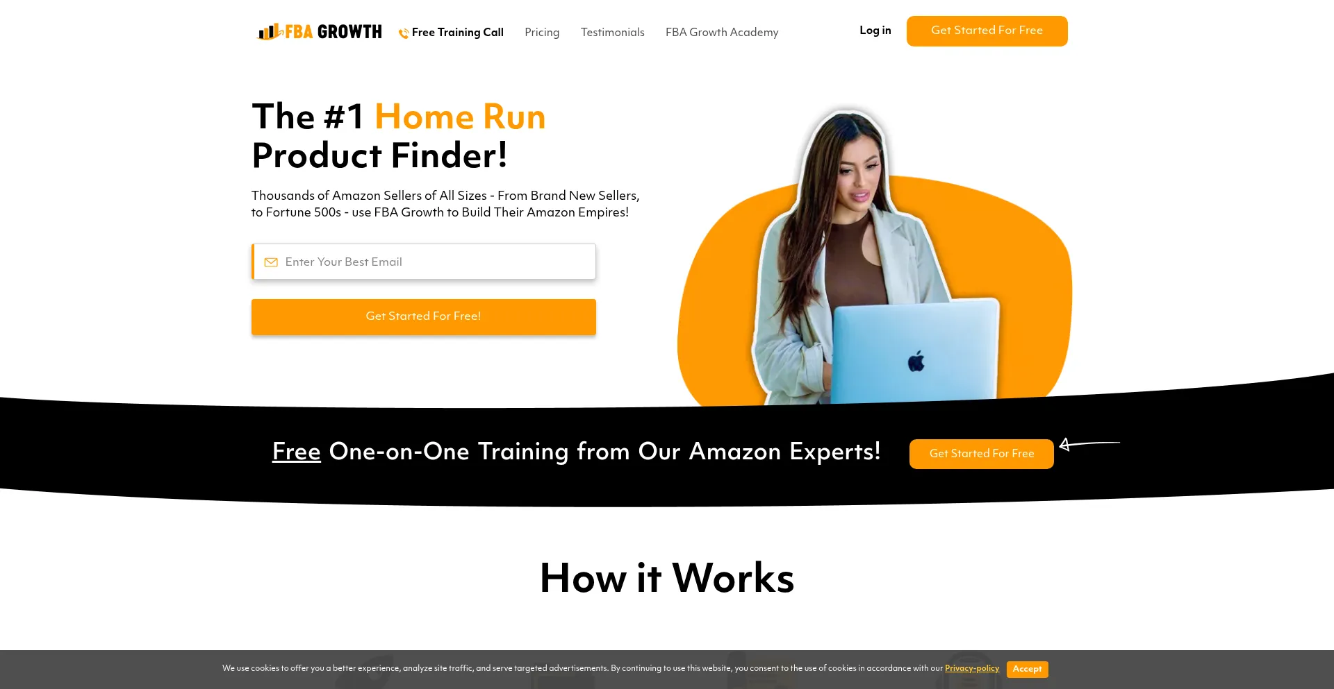 Website screenshot of Fbagrowthuni.com