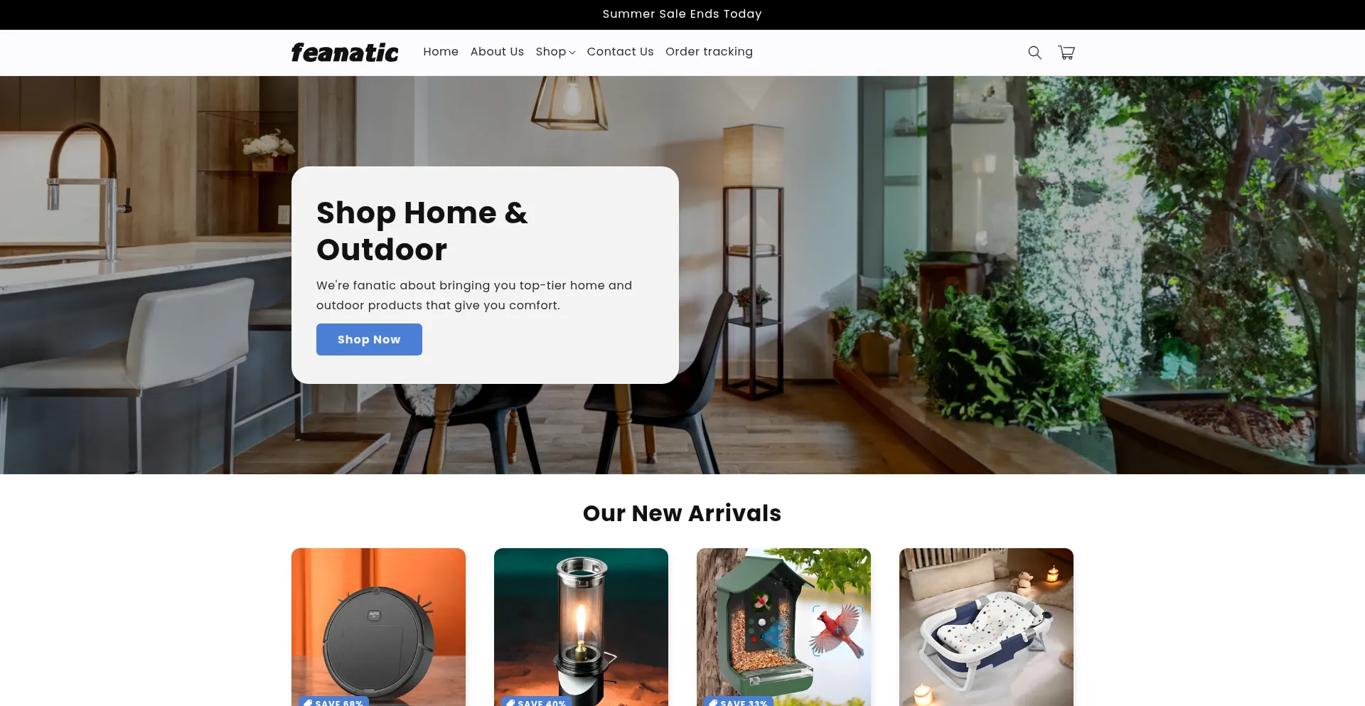 Feanatic.com Screenshot