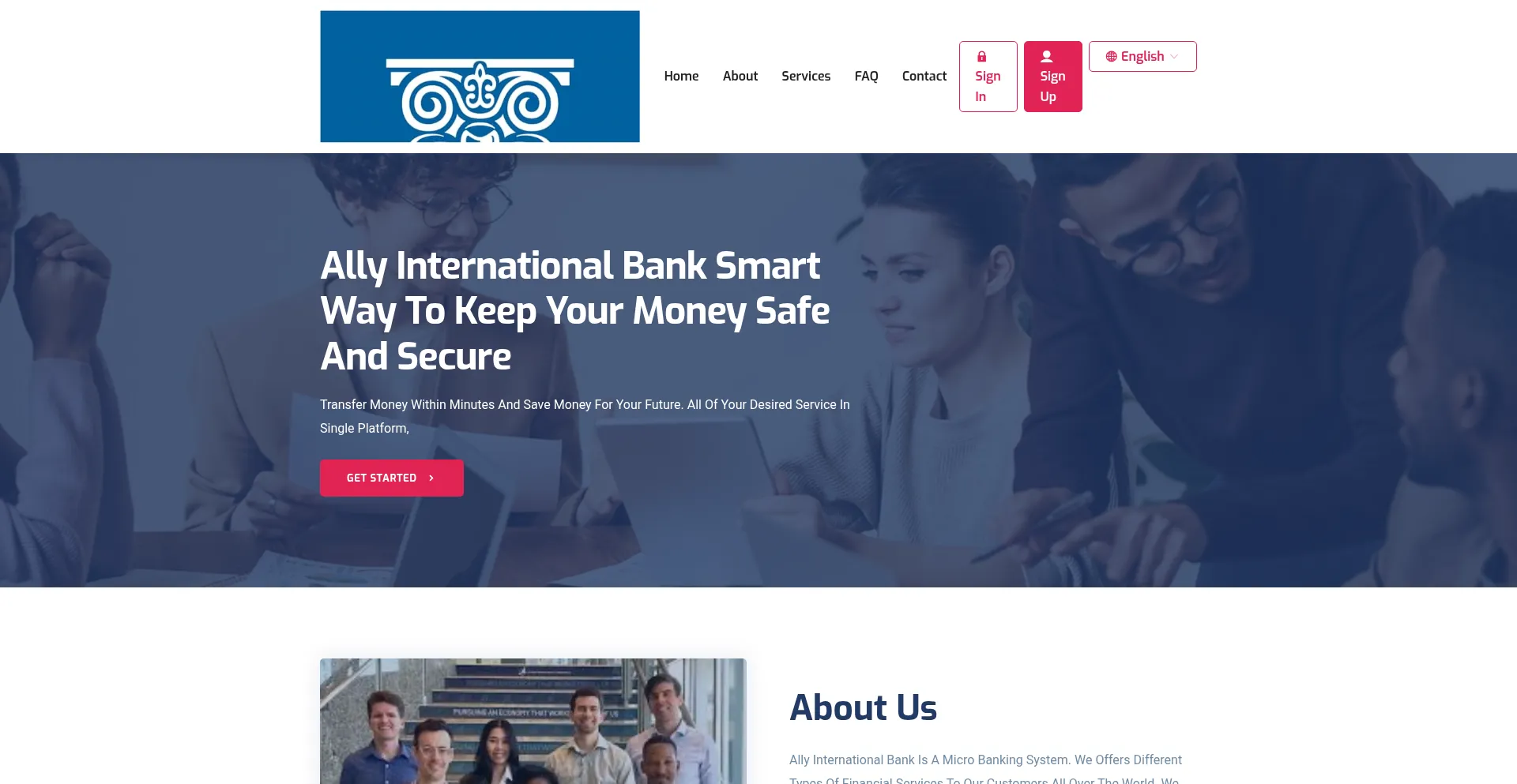 Website screenshot of Fecommbuxw.com.ng