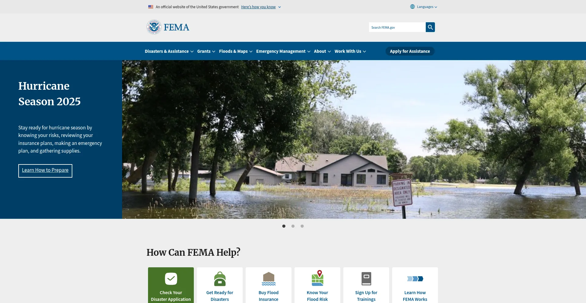 ¿És Seguro y Confiable Fema.org?