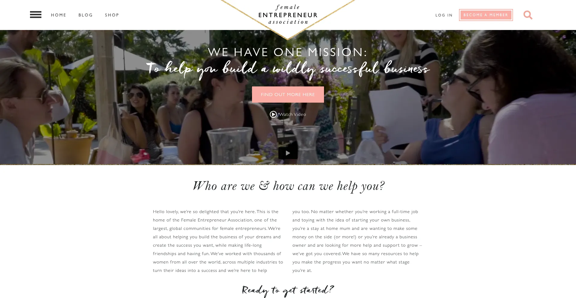 ¿És Seguro y Confiable Femaleentrepreneurassociation.com?
