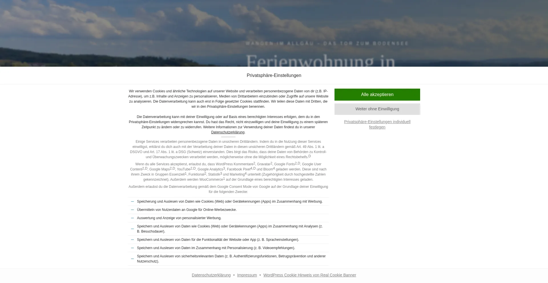 ¿És Seguro y Confiable Ferienwohnung-wangen-allgaeu.de?