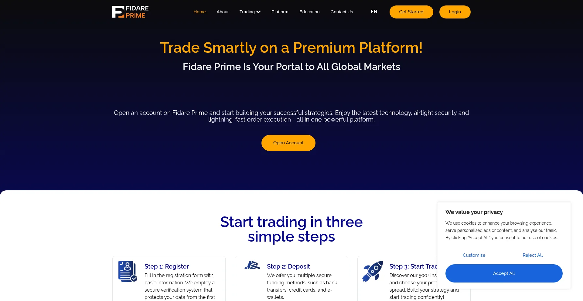 Fidareprime.com Screenshot