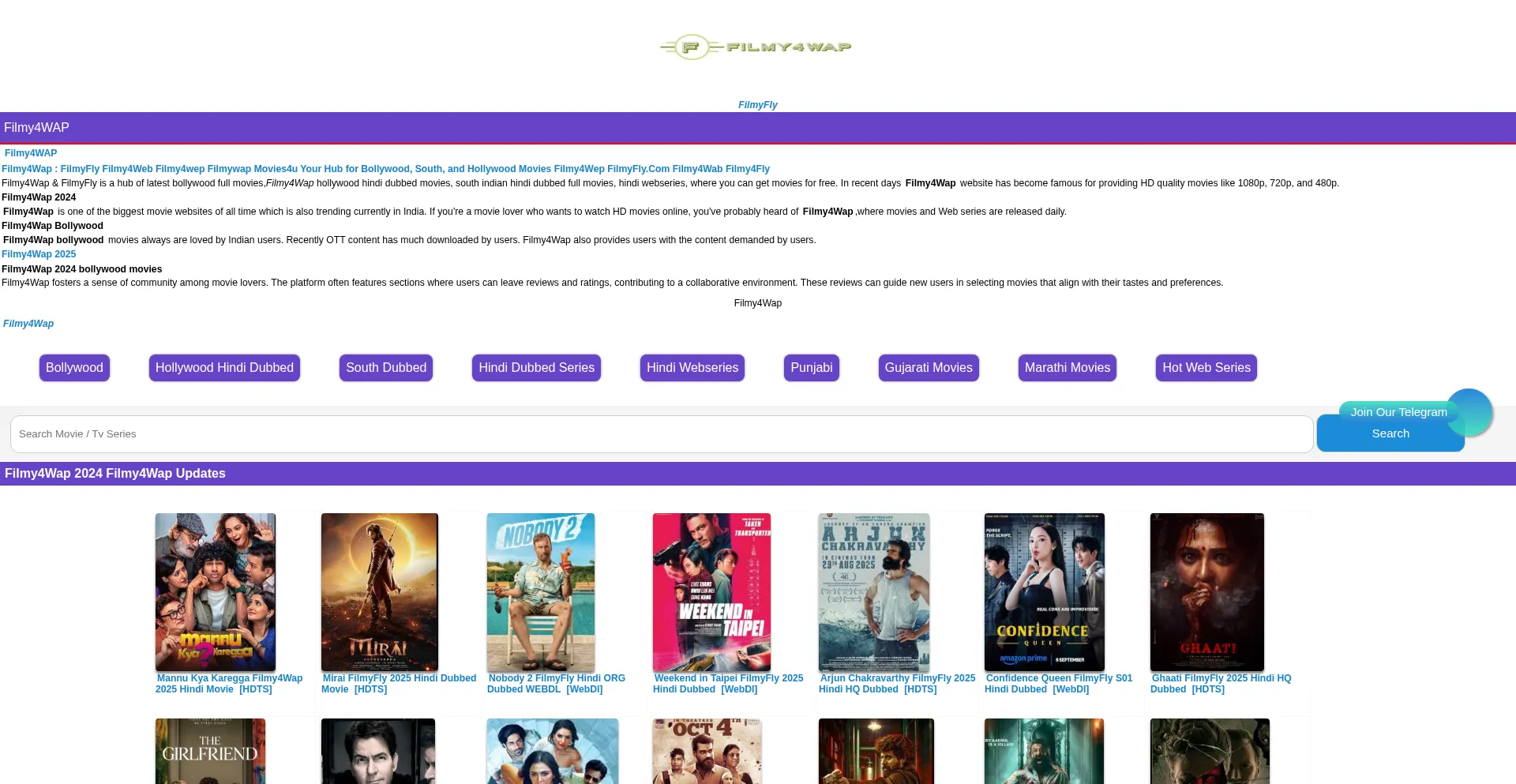 ¿És Seguro y Confiable Filmy4wap.loan?