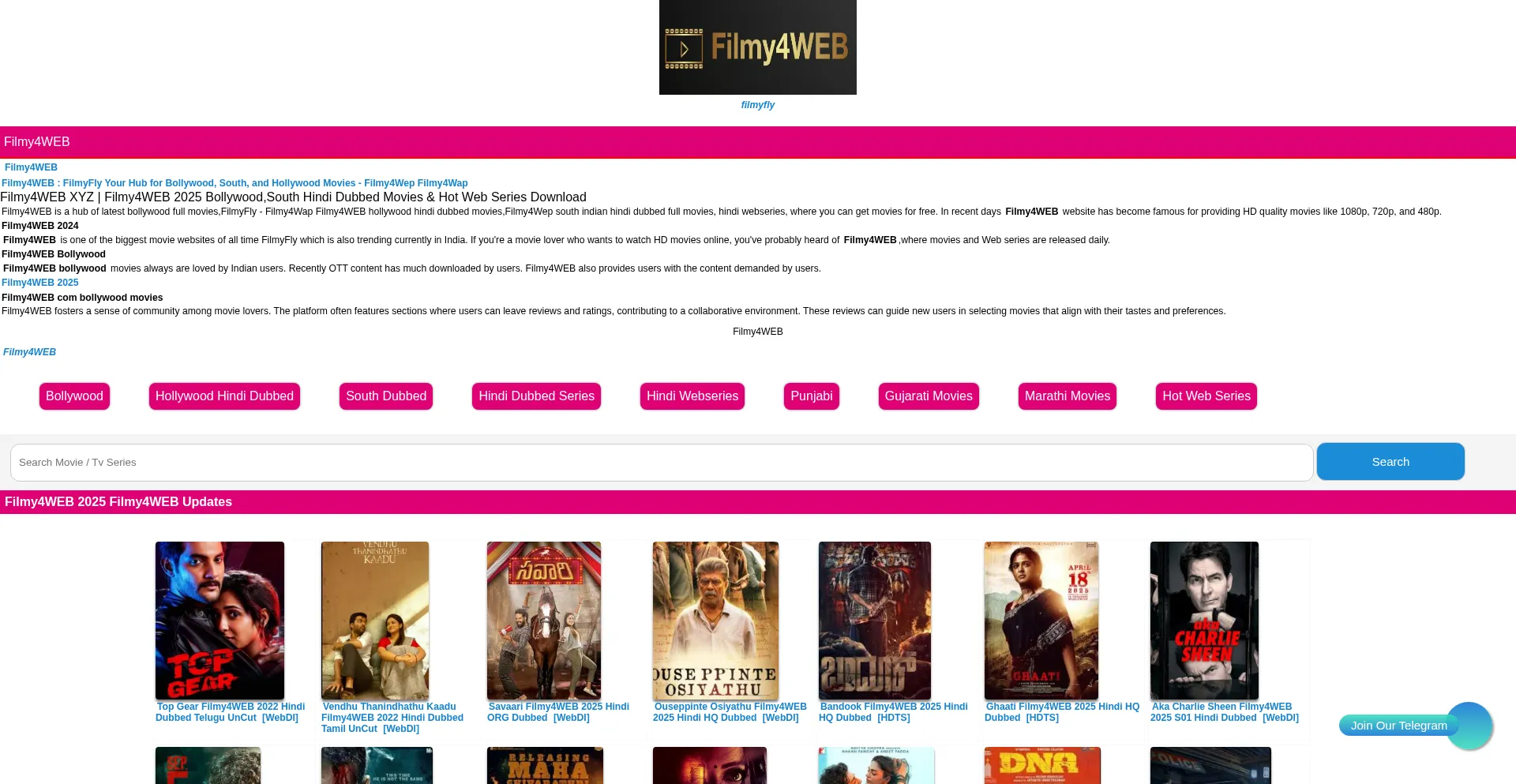 ¿És Seguro y Confiable Filmy4web.website?
