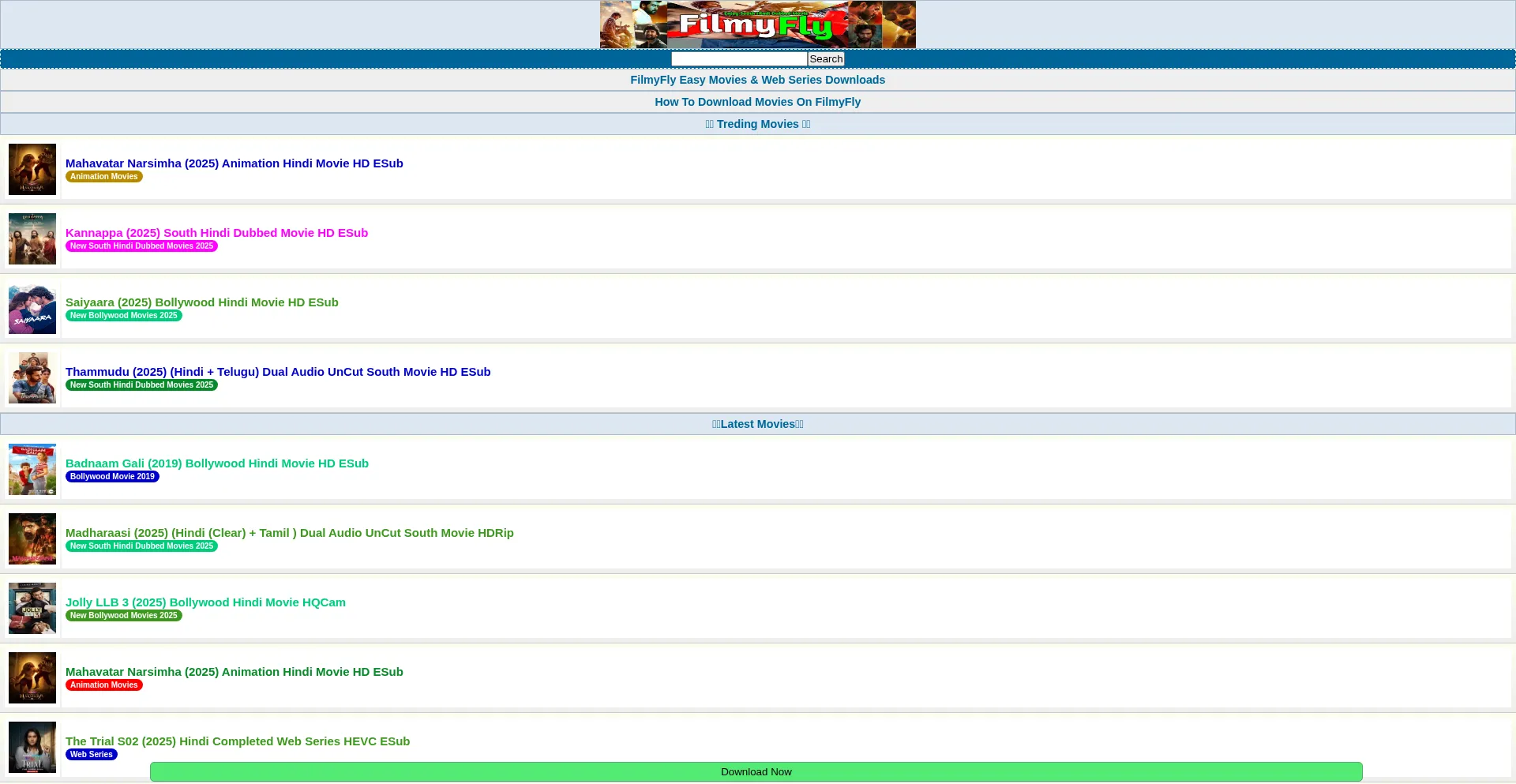 Filmyfly.press Screenshot