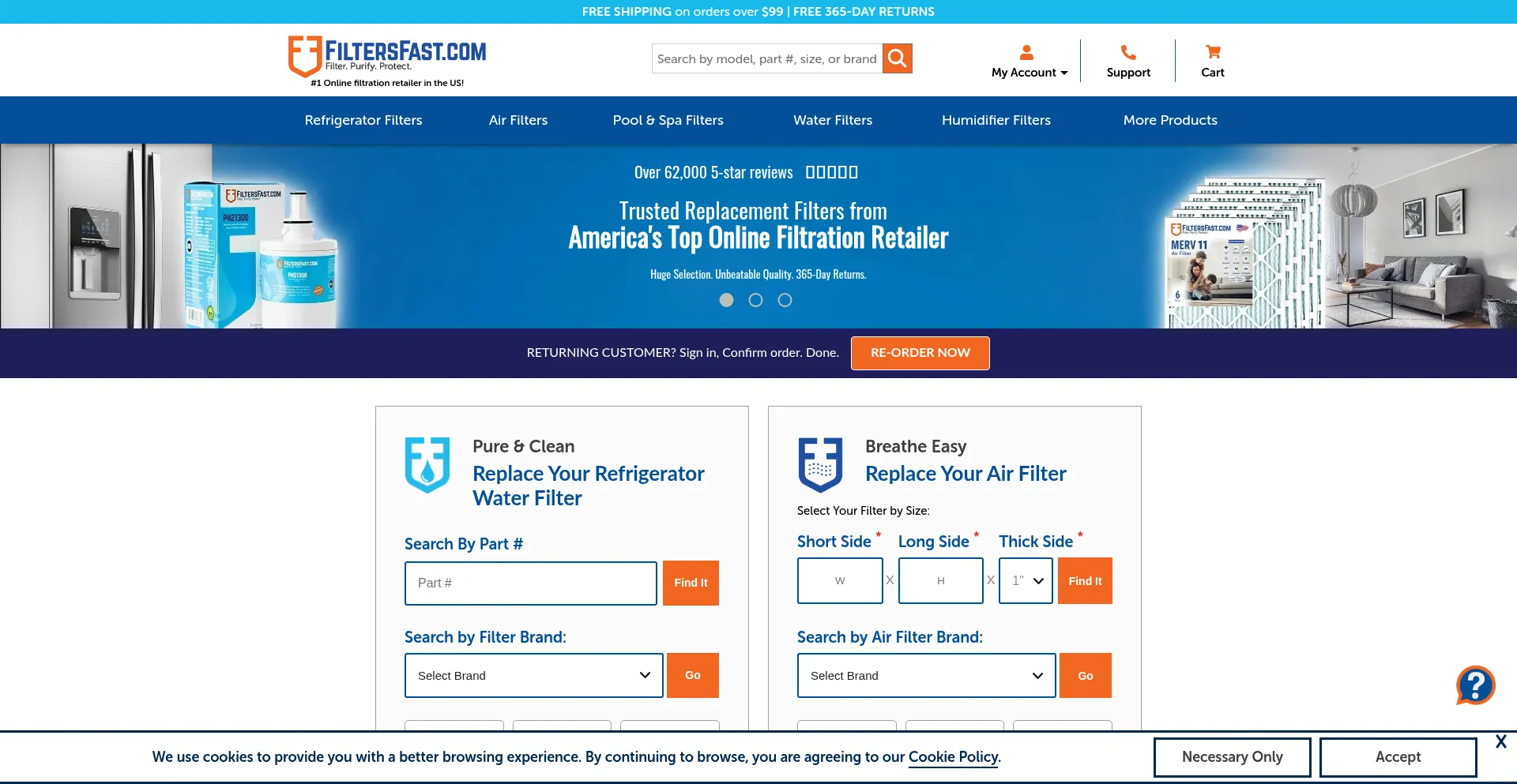 ¿És Seguro y Confiable Filtersfast.com?