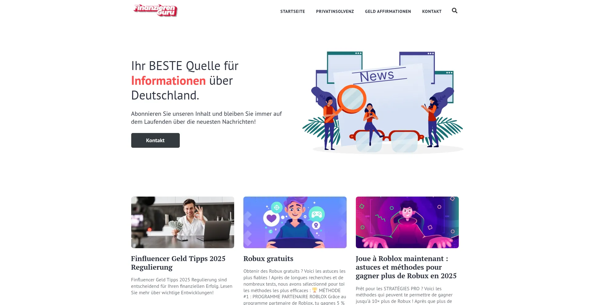 Finanzierenguru.de Screenshot