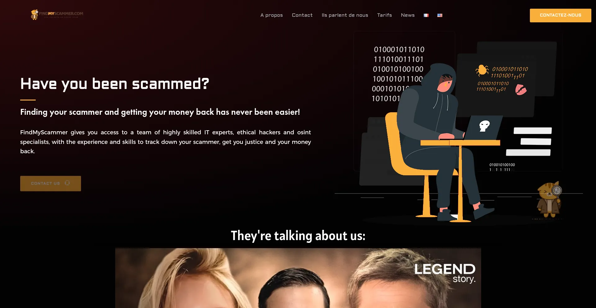 ¿És Seguro y Confiable Findmyscammer.fr?