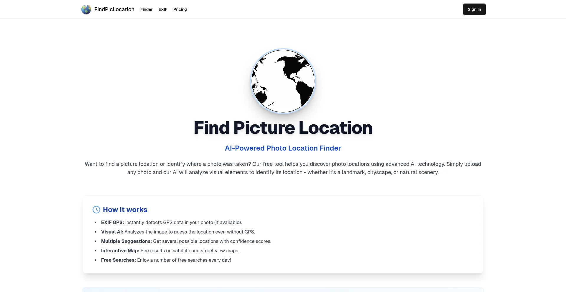 ¿És Seguro y Confiable Findpiclocation.com?